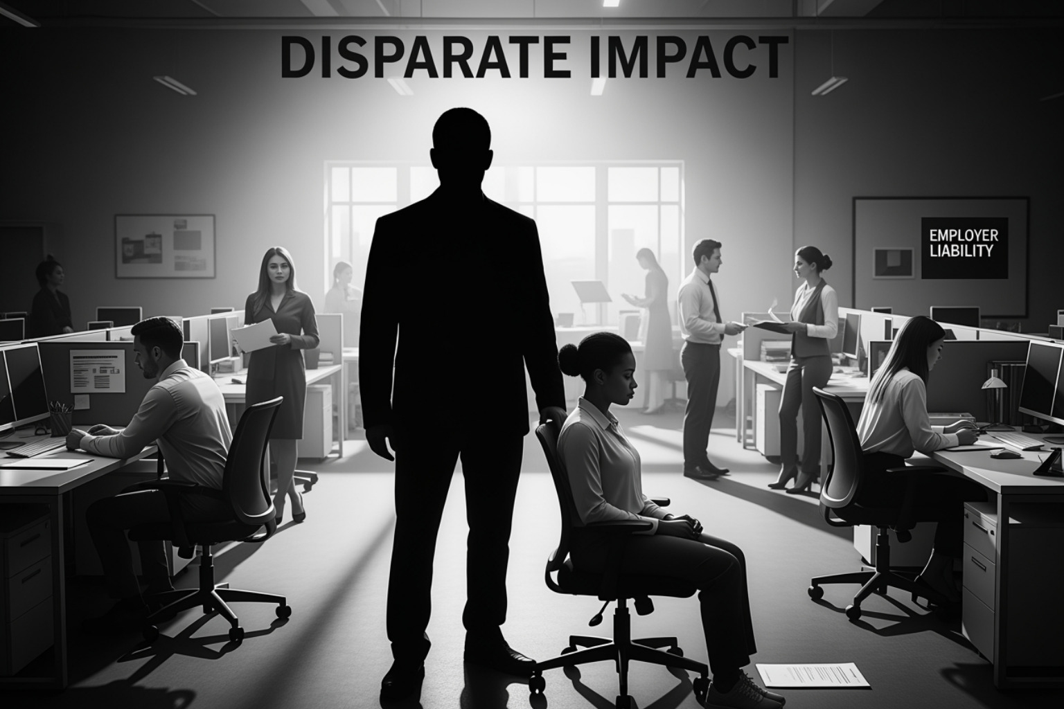 Gavel And Law Book Symbolizing A Court Ruling - Disparate Impact And Employer Liability Gavel And Law Book Symbolizing A Court Ruling - Disparate Impact And Employer Liability