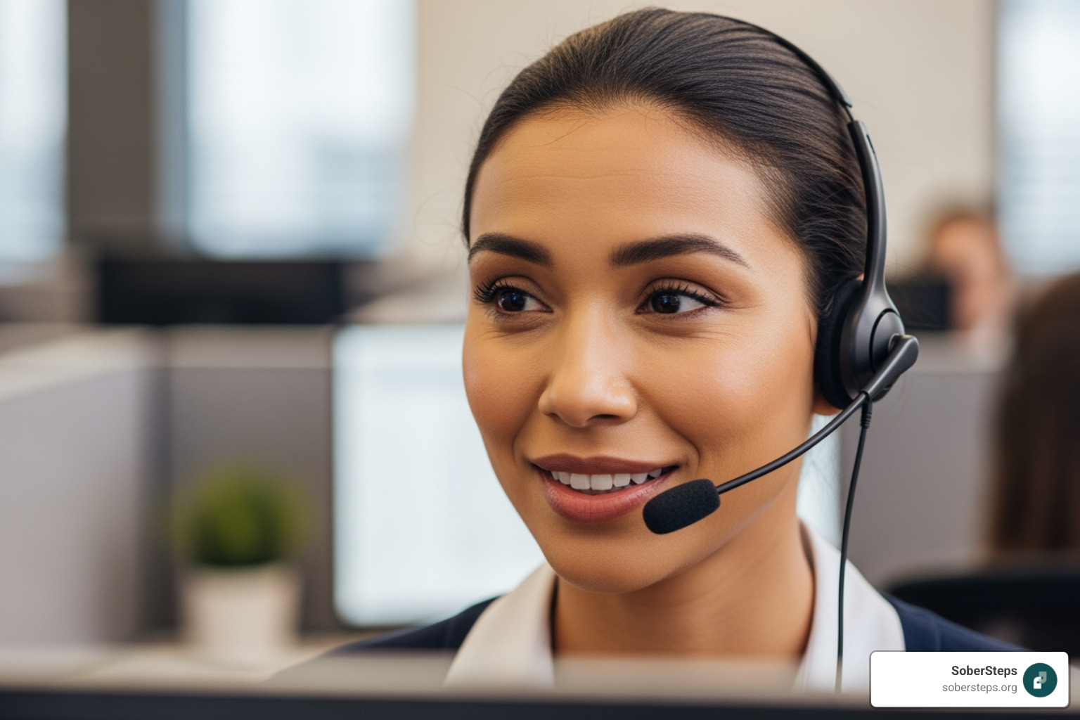 helpline operator speaking compassionately - Resources for families helpline operator speaking compassionately - Resources for families