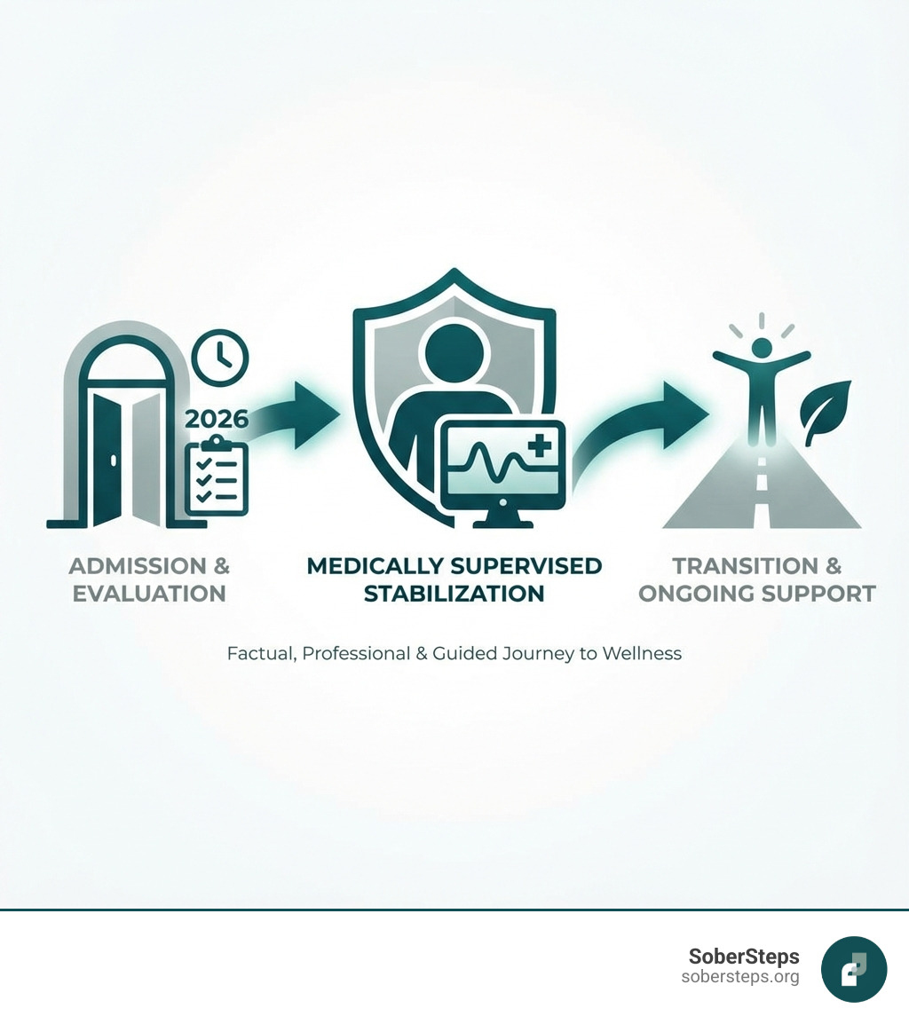 Medical professional monitoring a patient's vital signs - medical detox programs