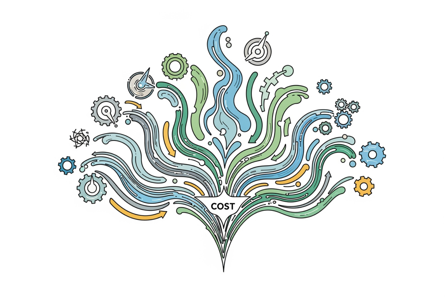 flowchart pricing factors - monthly social media management pricing packages