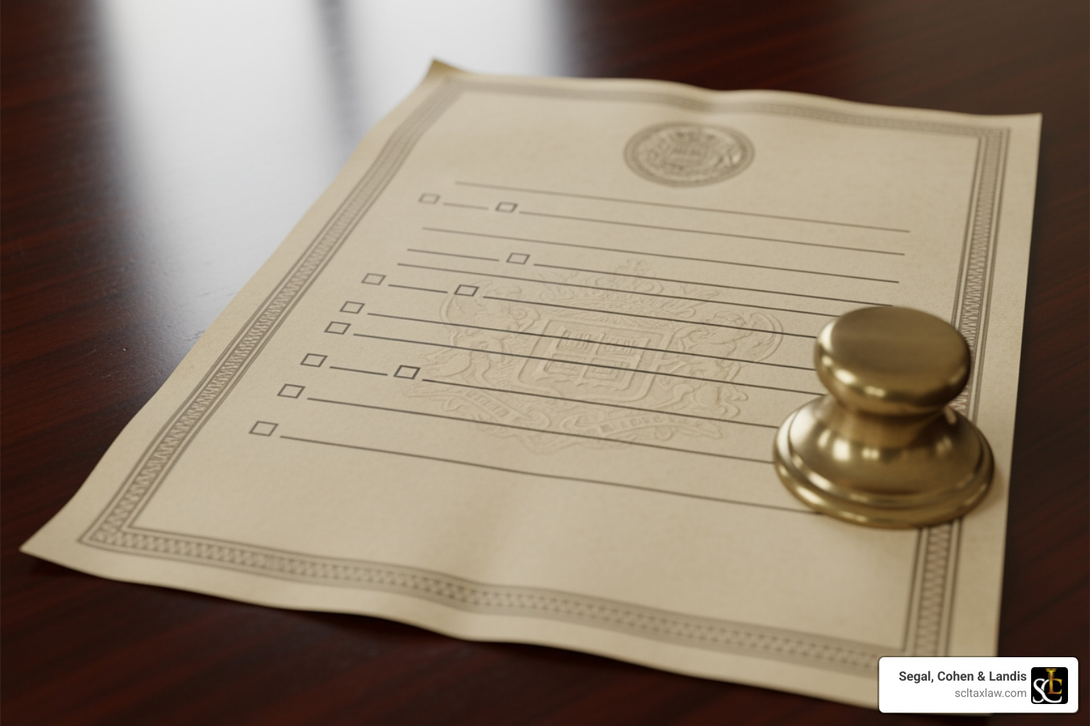 Taxpayer Bill of Rights document - taxation lawyers near me