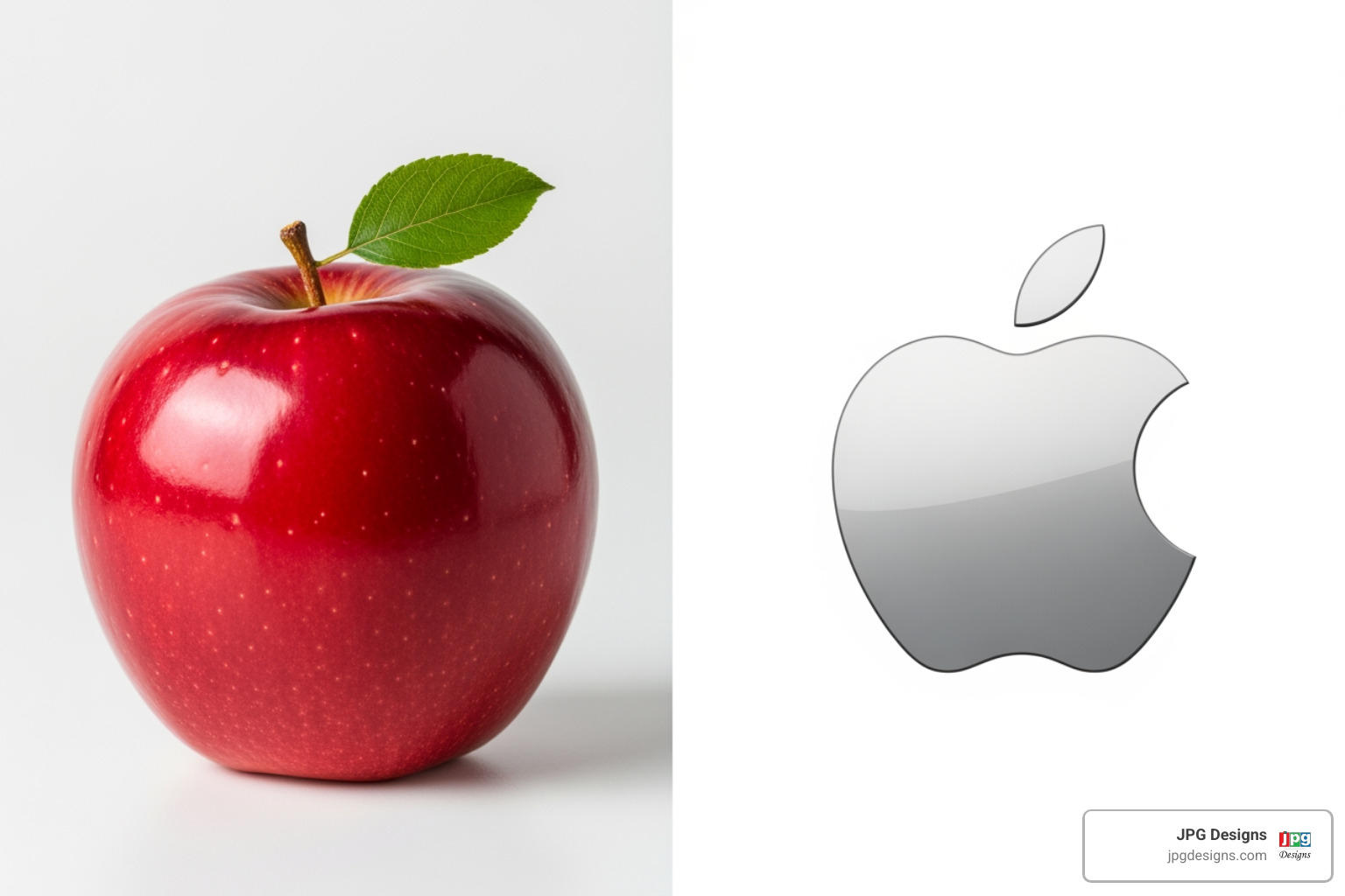 IMAGE illustrating how schema clarifies entities (e.g., Apple the company vs. apple the fruit) - how schema markup helps?