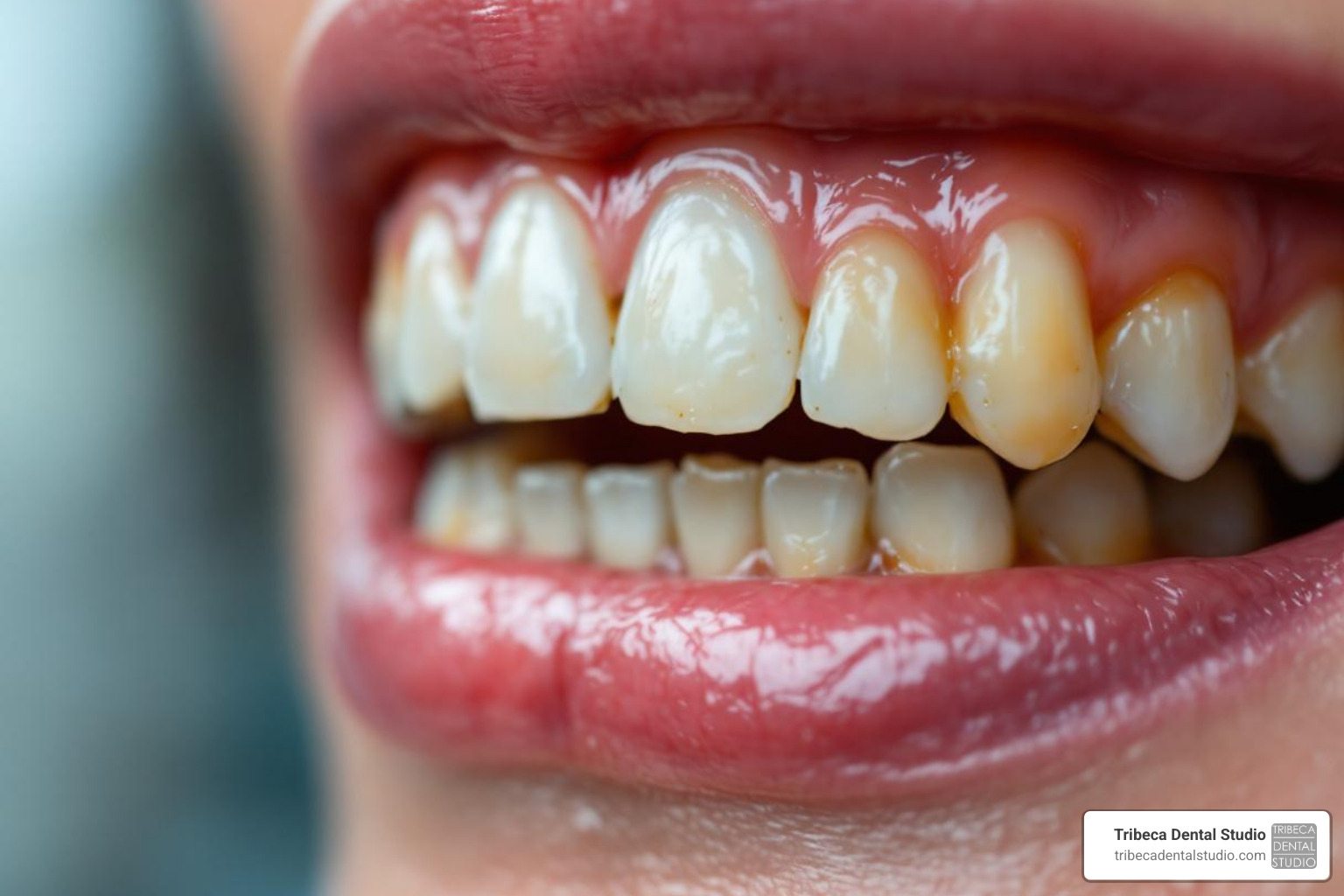 worn-down, flattened teeth - how to stop grinding teeth