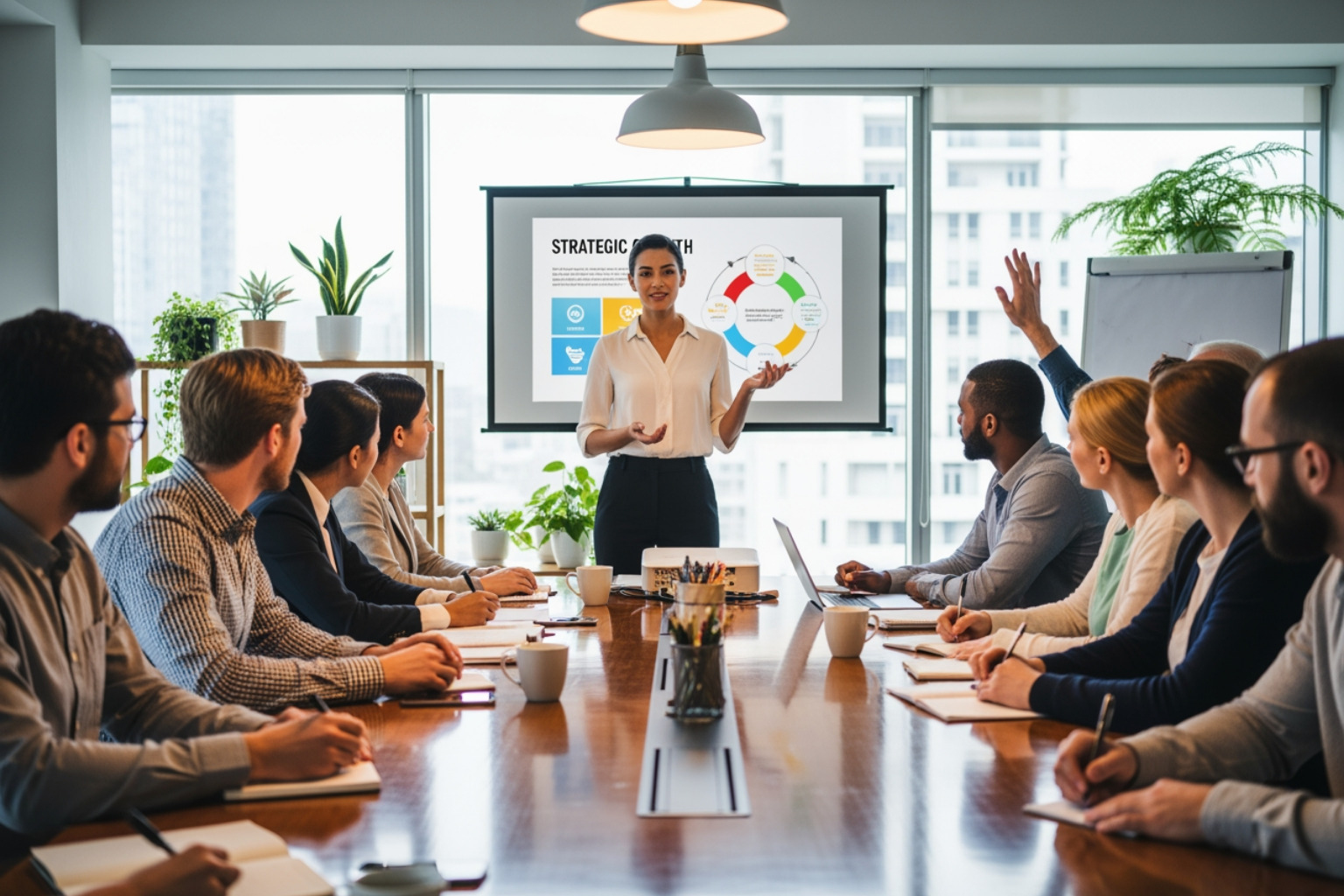 A Confident Executive Leader Looking Towards The Future - Leadership And Management Development A Confident Executive Leader Looking Towards The Future - Leadership And Management Development