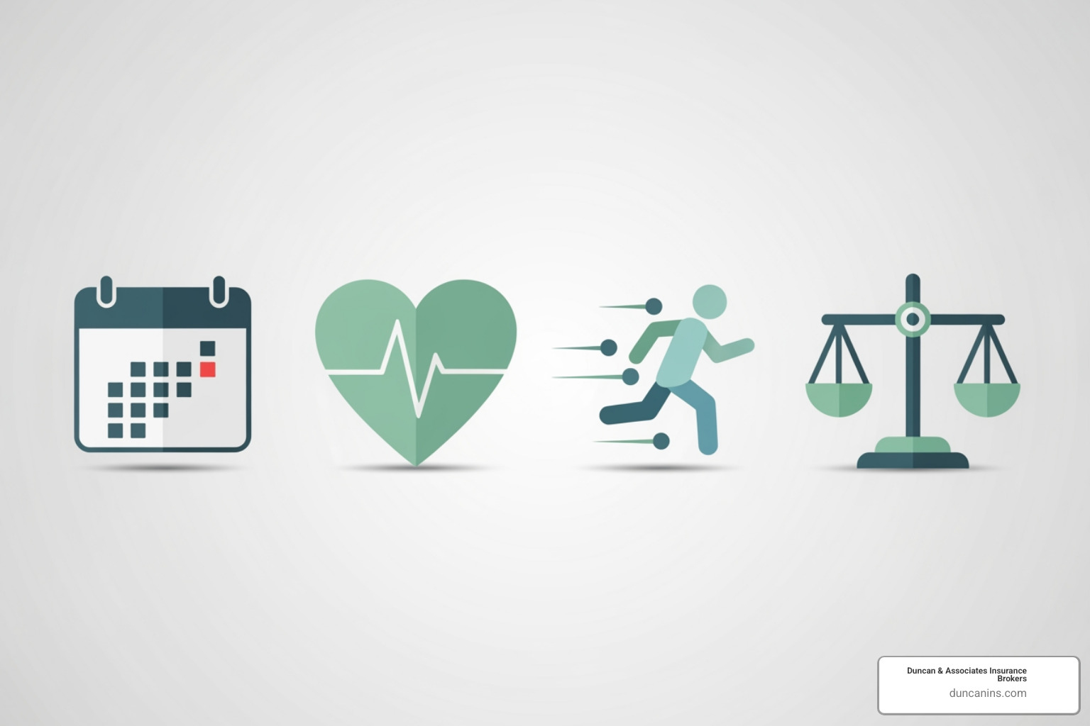 Image of icons representing different influencing factors (age, health, etc.) - life insurance quotes Image of icons representing different influencing factors (age, health, etc.) - life insurance quotes