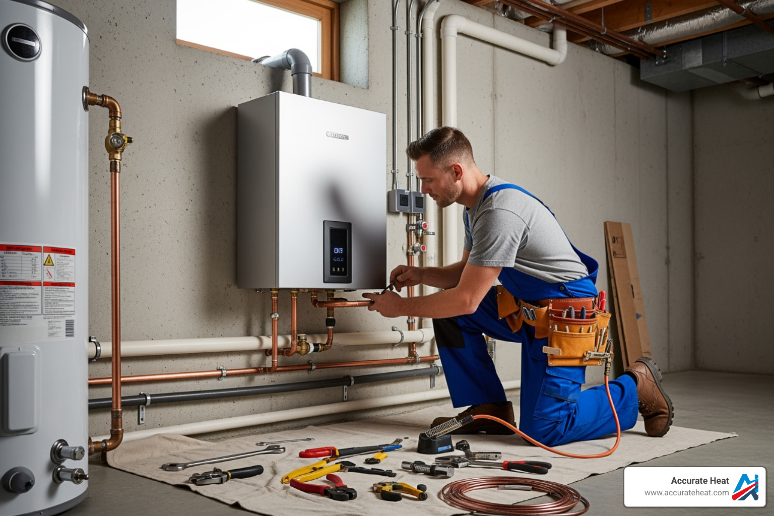 plumber installing water heater - are tankless water heaters better plumber installing water heater - are tankless water heaters better