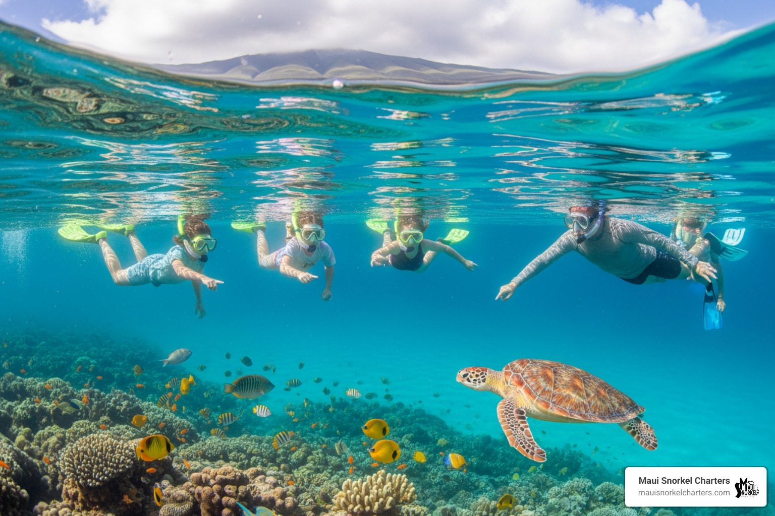 Molokini Crater from an aerial perspective - Maui snorkel adventures Molokini Crater from an aerial perspective - Maui snorkel adventures