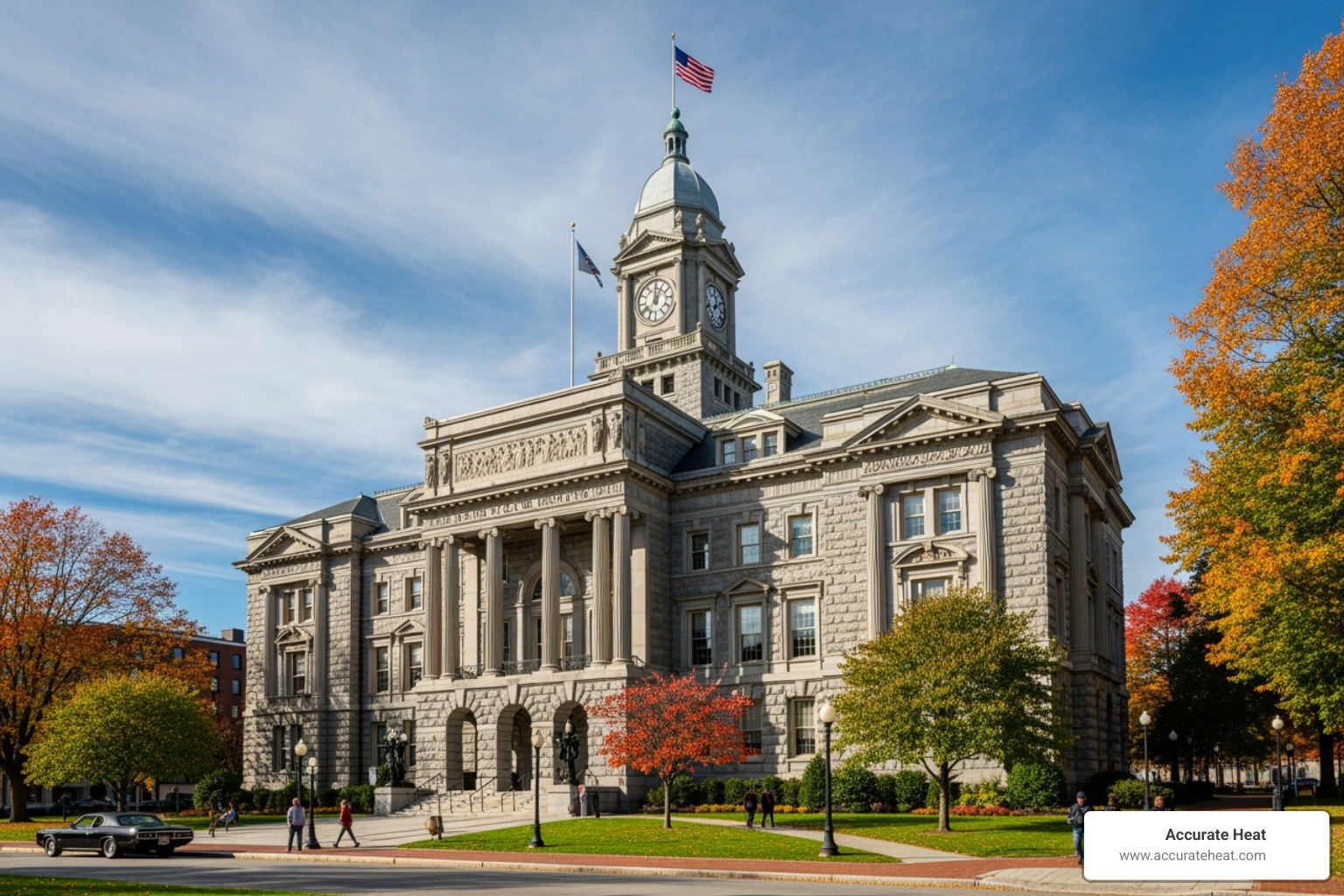 Newton, MA town hall - newton furnace installation Newton, MA town hall - newton furnace installation