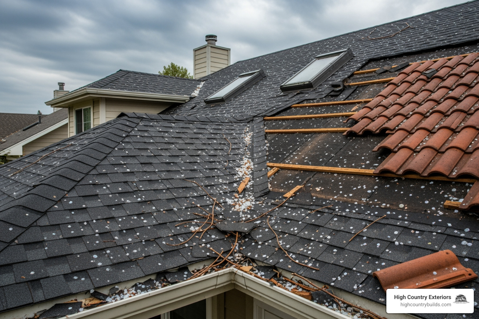 roof with visible storm damage - independent roof inspector near me roof with visible storm damage - independent roof inspector near me