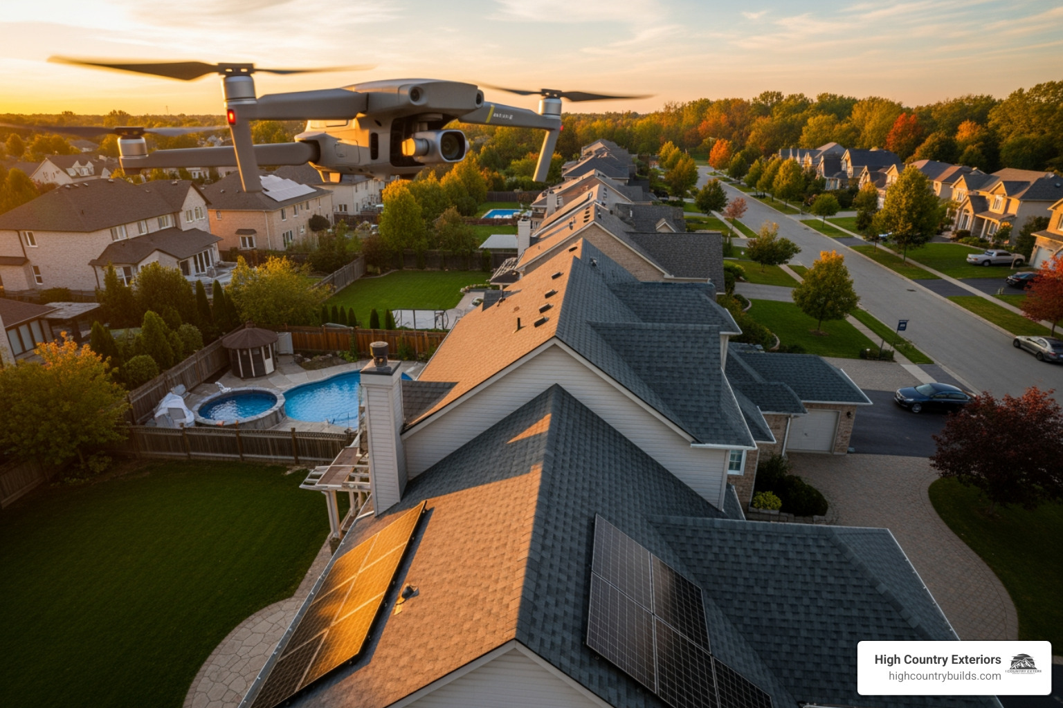 drone flying over a residential roof - independent roof inspector near me drone flying over a residential roof - independent roof inspector near me
