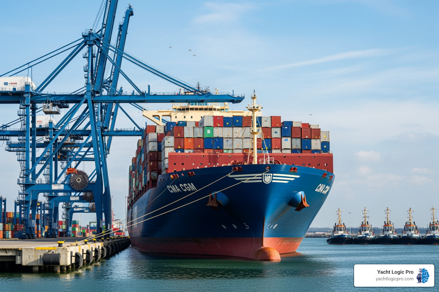 a vessel delayed at port waiting for a part - Marine inventory management