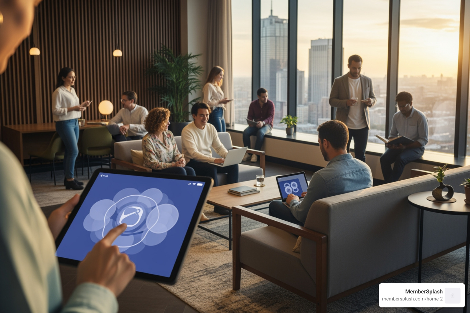 A software dashboard highlighting key feature modules such as member management, payments, events, and communication - club membership software A software dashboard highlighting key feature modules such as member management, payments, events, and communication - club membership software
