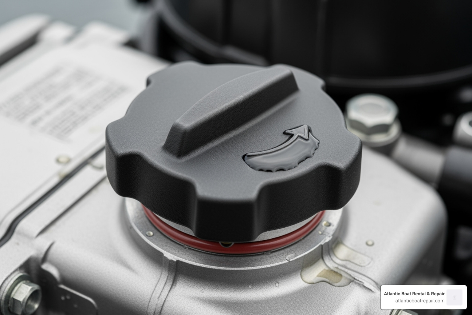 marine outboard engine oil cap - engine oil change
