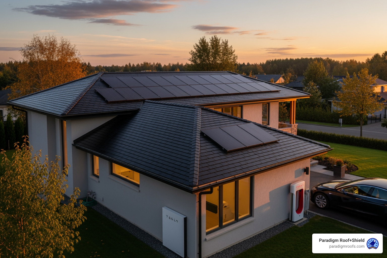 calculator and money beside a solar tile - tesla solar roof calculator and money beside a solar tile - tesla solar roof
