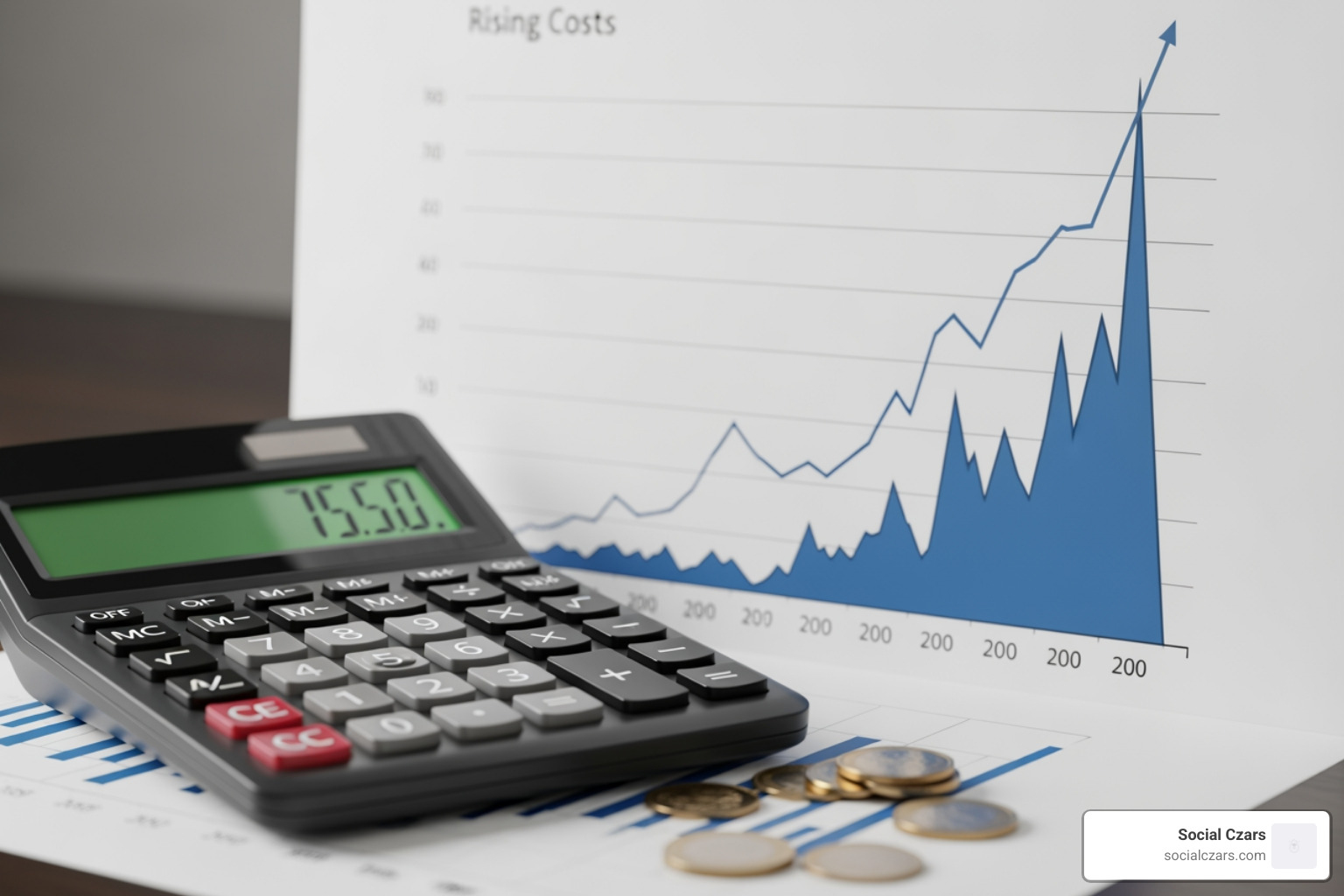 calculator and a chart showing rising costs over time if a crisis is ignored - Top 10 Agencies for Crisis Communications SEO calculator and a chart showing rising costs over time if a crisis is ignored - Top 10 Agencies for Crisis Communications SEO