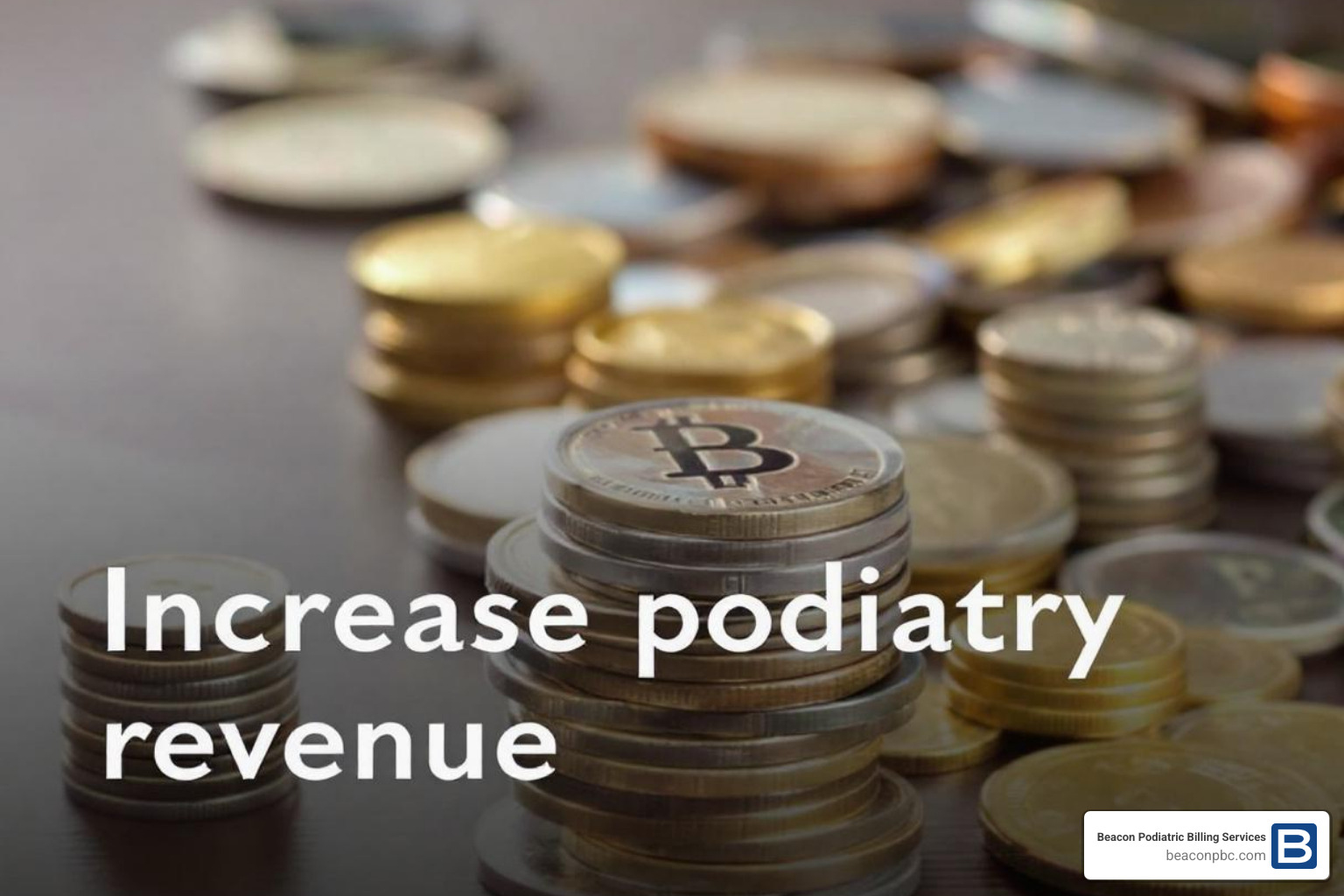 financial dashboard showing practice KPIs - Increase podiatry revenue