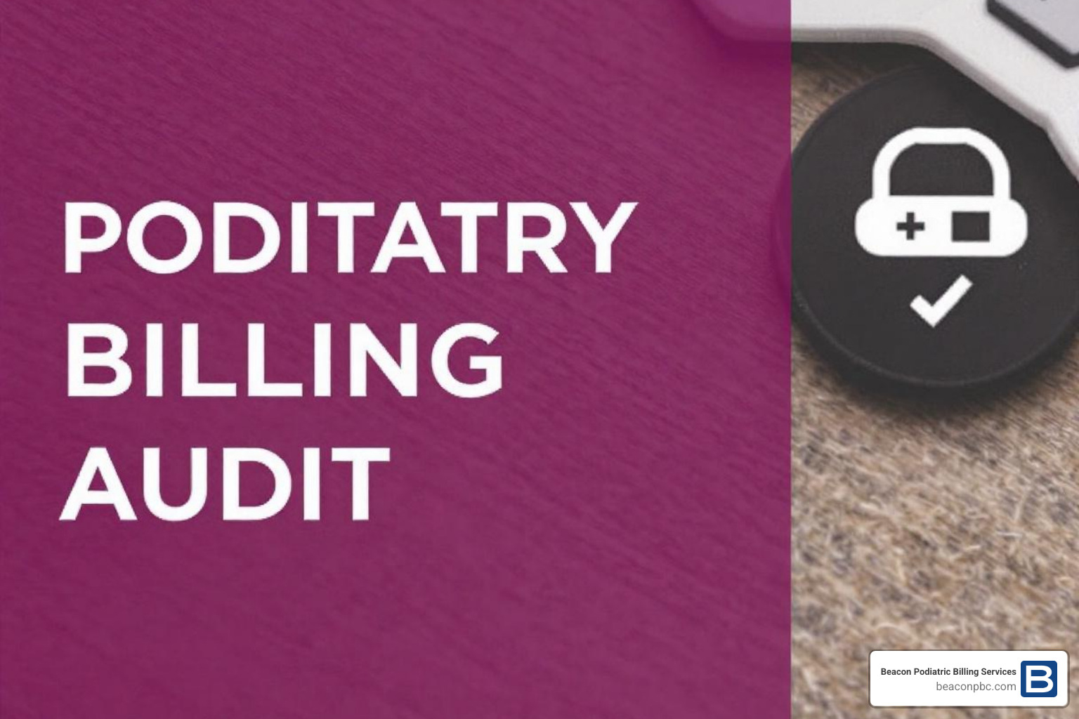 Flowchart showing different types of medical billing auditors - Podiatry billing audit