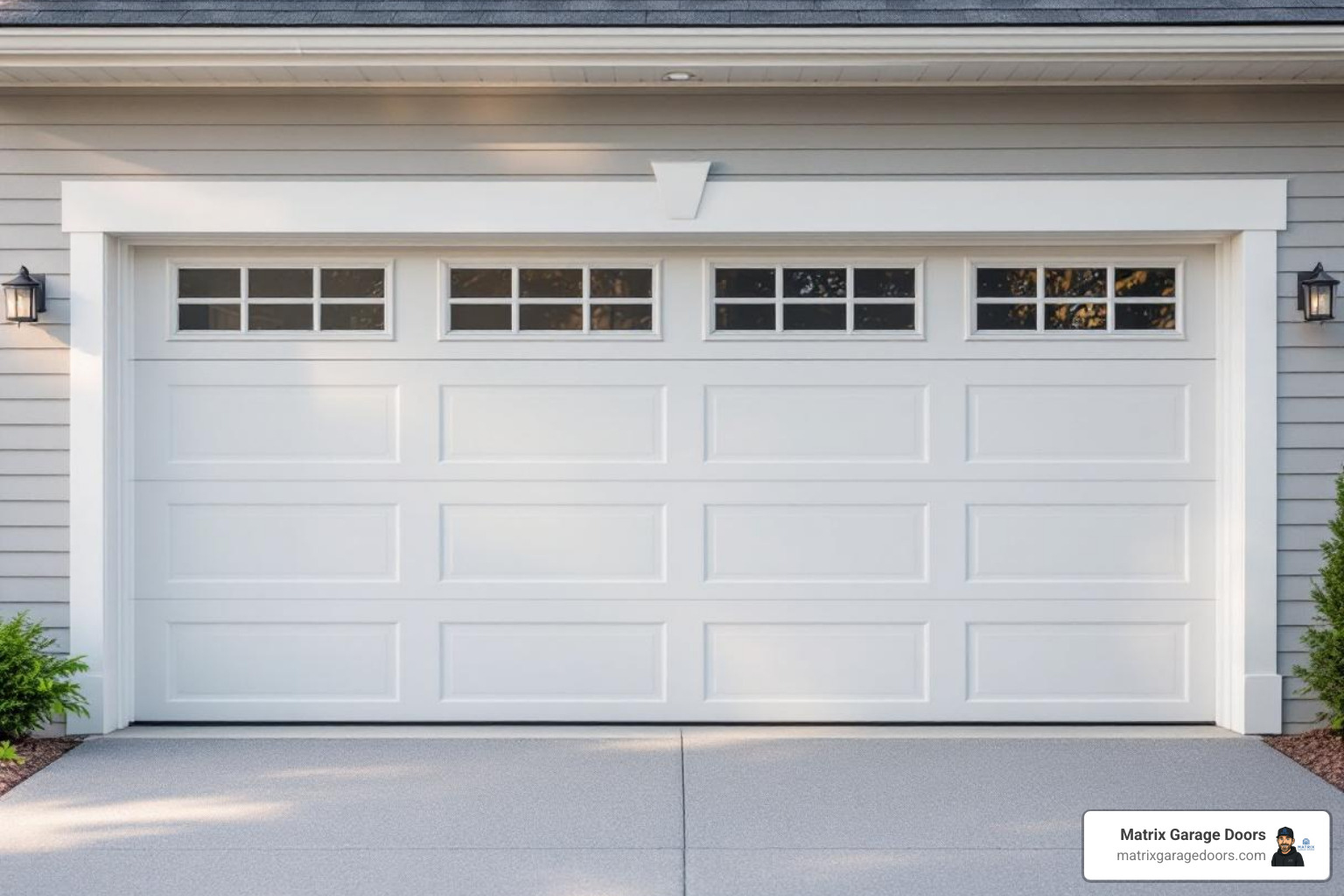of a homeowner inspecting garage door rollers - preventative garage door maintenance