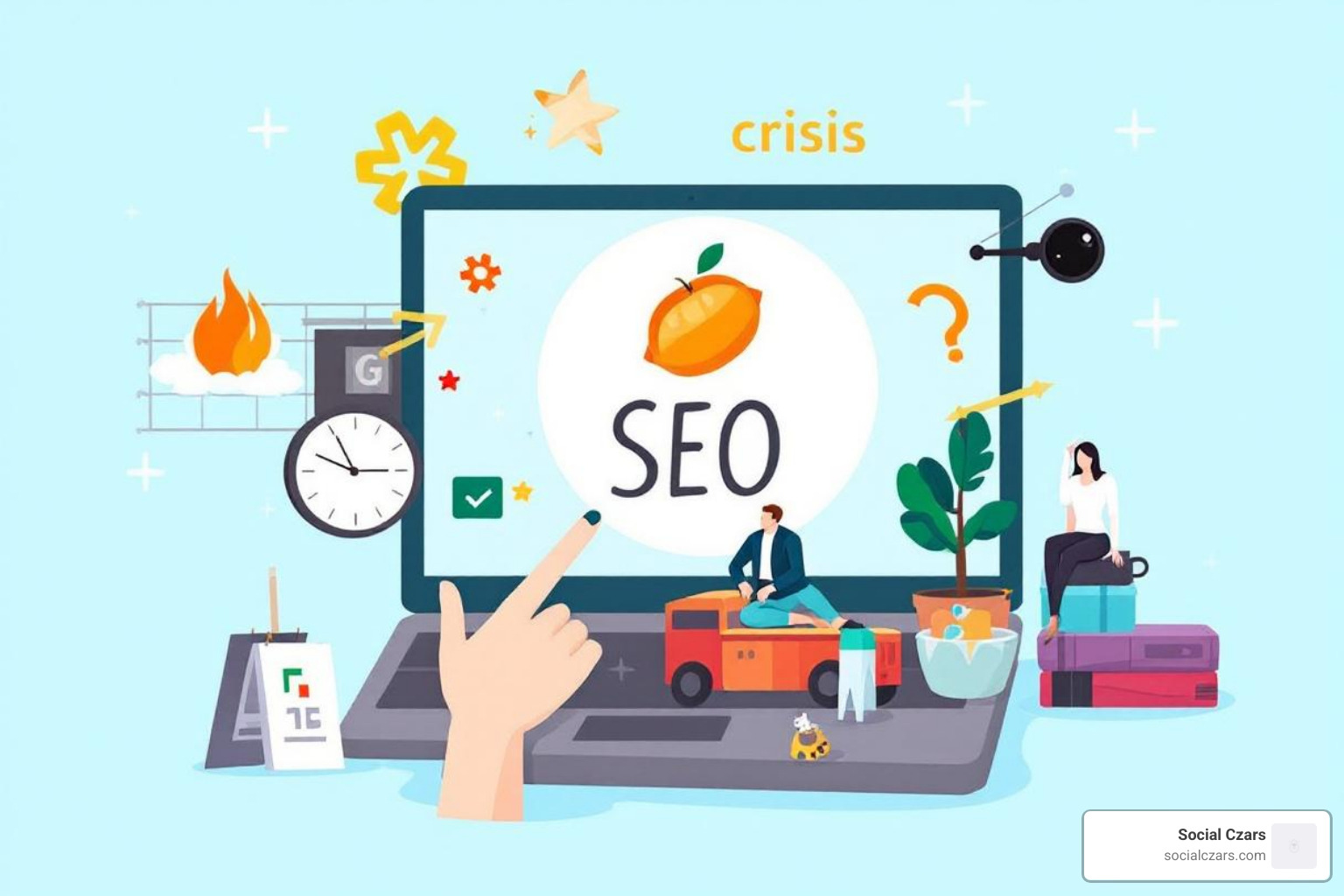 brand manager looking stressed in front of a screen showing a negative Grokipedia entry - Crisis SEO for Grokipedia brand manager looking stressed in front of a screen showing a negative Grokipedia entry - Crisis SEO for Grokipedia