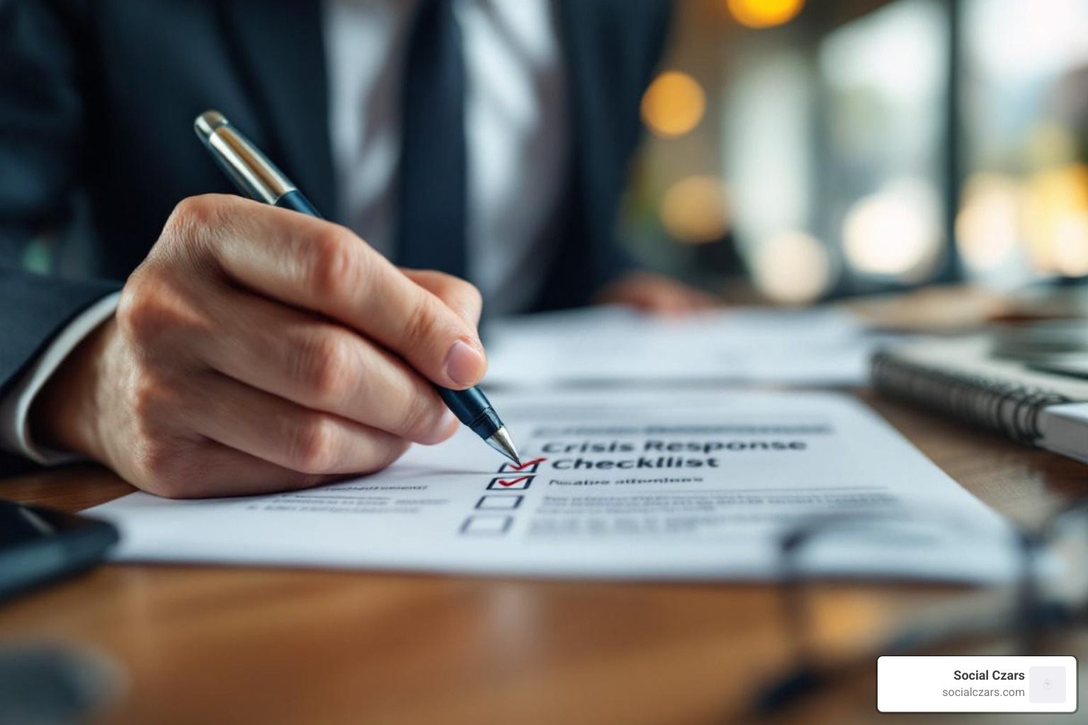 checklist for crisis response and reputation management - Crisis SEO for Wikipedia