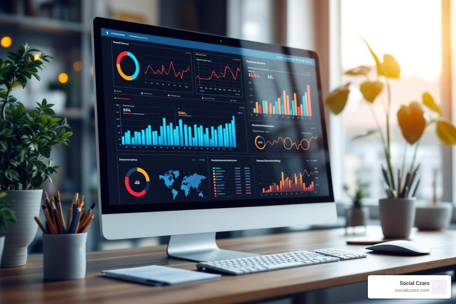 dashboard showing sentiment analysis - Online reputation management specialist