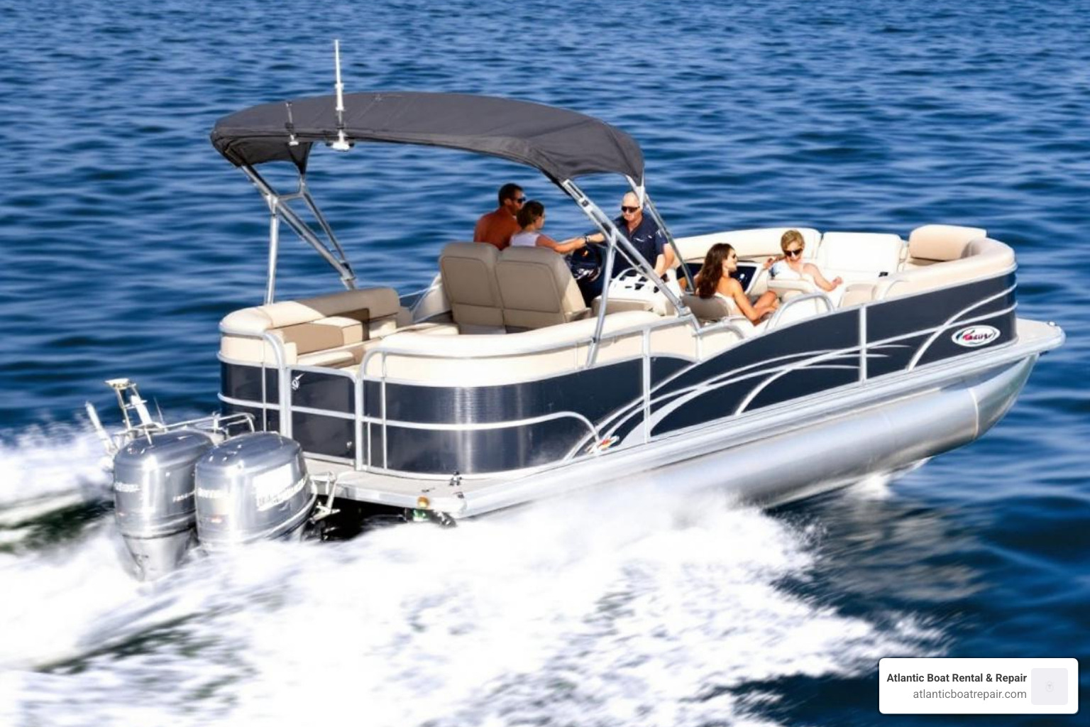 Large twin-engine pontoon boat - cost to winterize pontoon boat