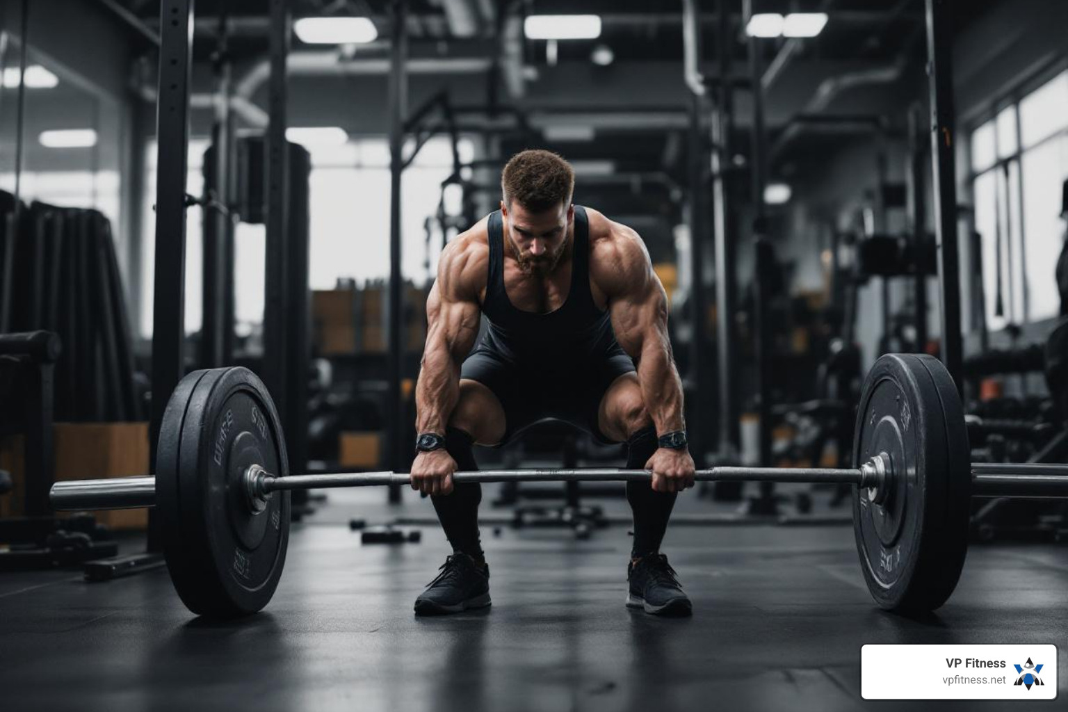 person setting up for a deadlift - full body workouts person setting up for a deadlift - full body workouts