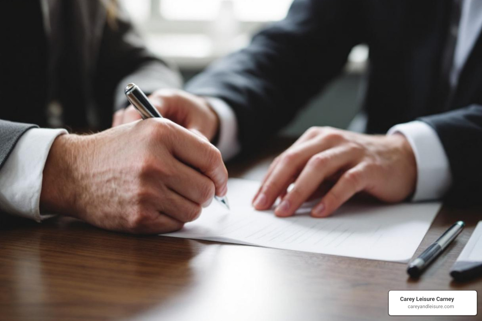 Flowchart illustrating the four elements of negligence - what kind of cases do personal injury lawyers handle