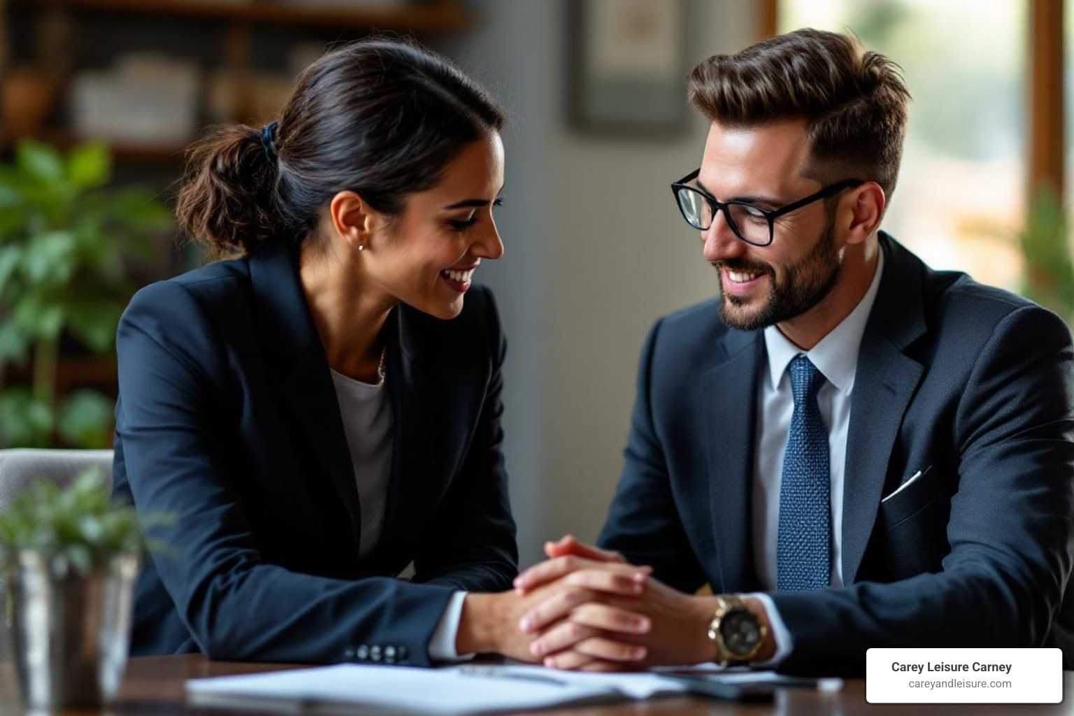 Lawyer compassionately consulting with a client - Largo personal injury lawyer