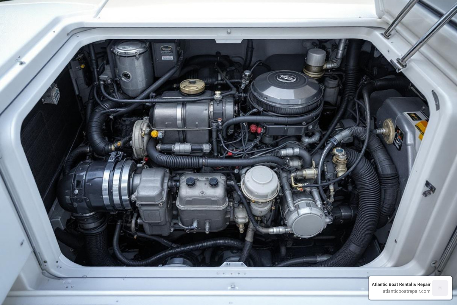 Inboard marine engine - complete drop in marine engines