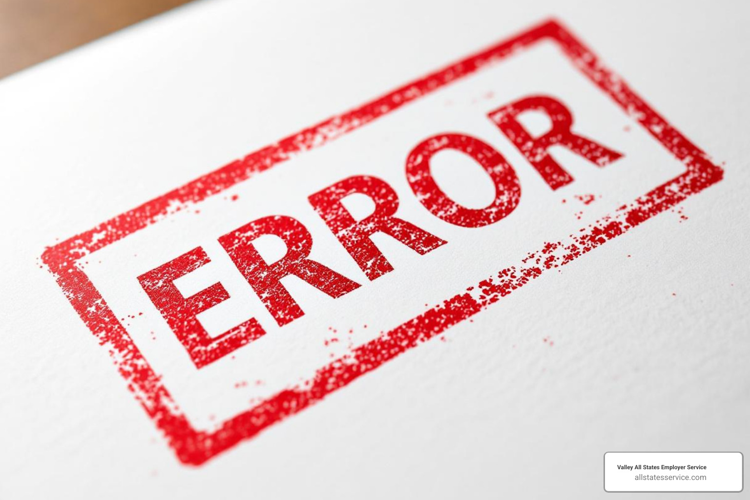 Red stamp indicating I-9 violation - form i-9 process