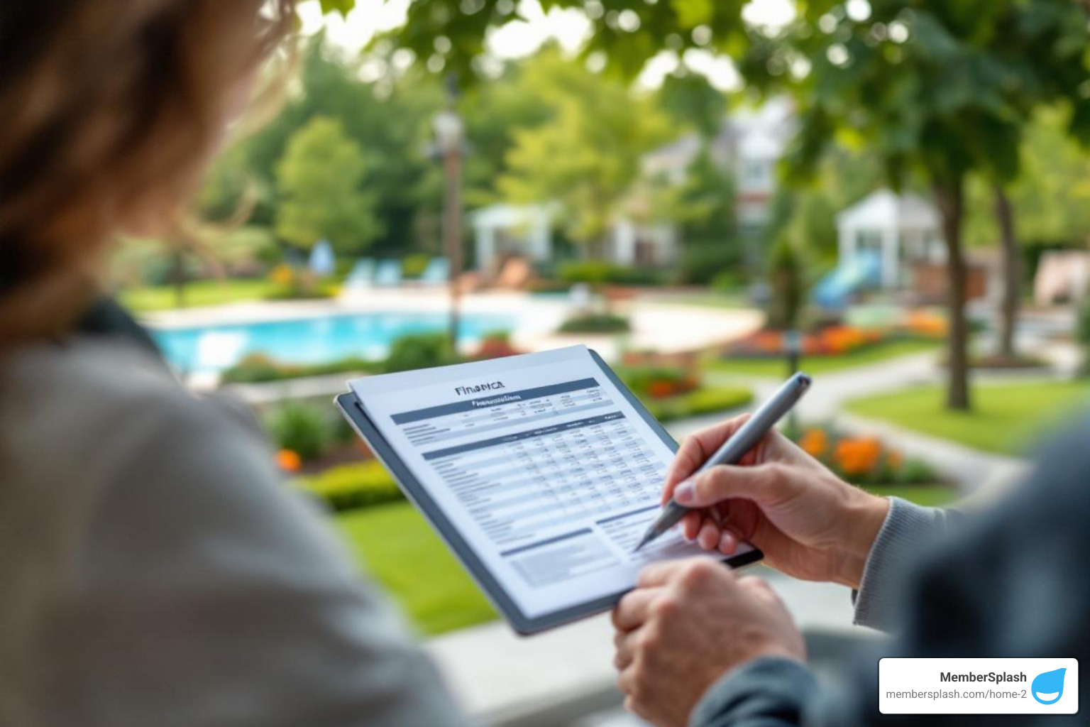 Community budget chart - HOA dues collection Community budget chart - HOA dues collection