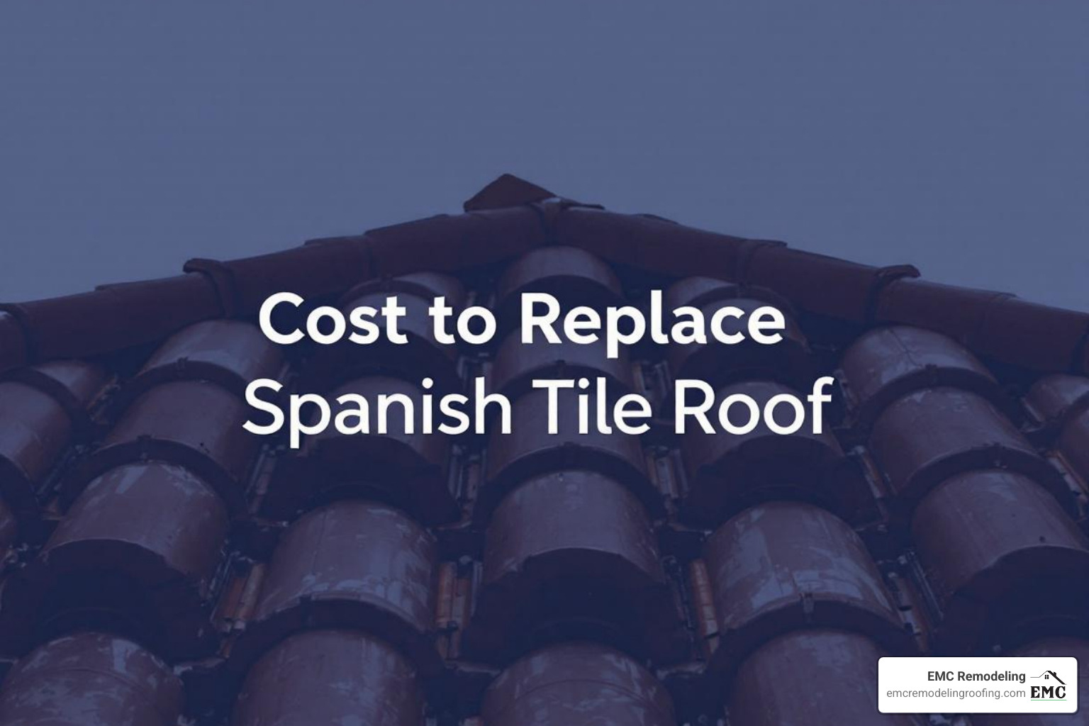 different Spanish tile materials like clay, concrete, and terracotta - cost to replace spanish tile roof