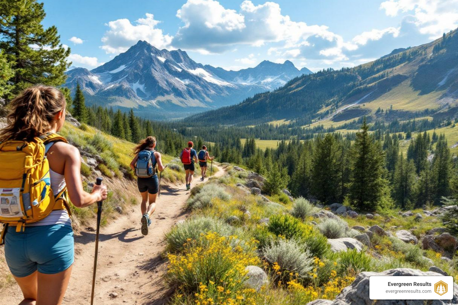 people enjoying an active outdoor lifestyle near Denver - brand building denver