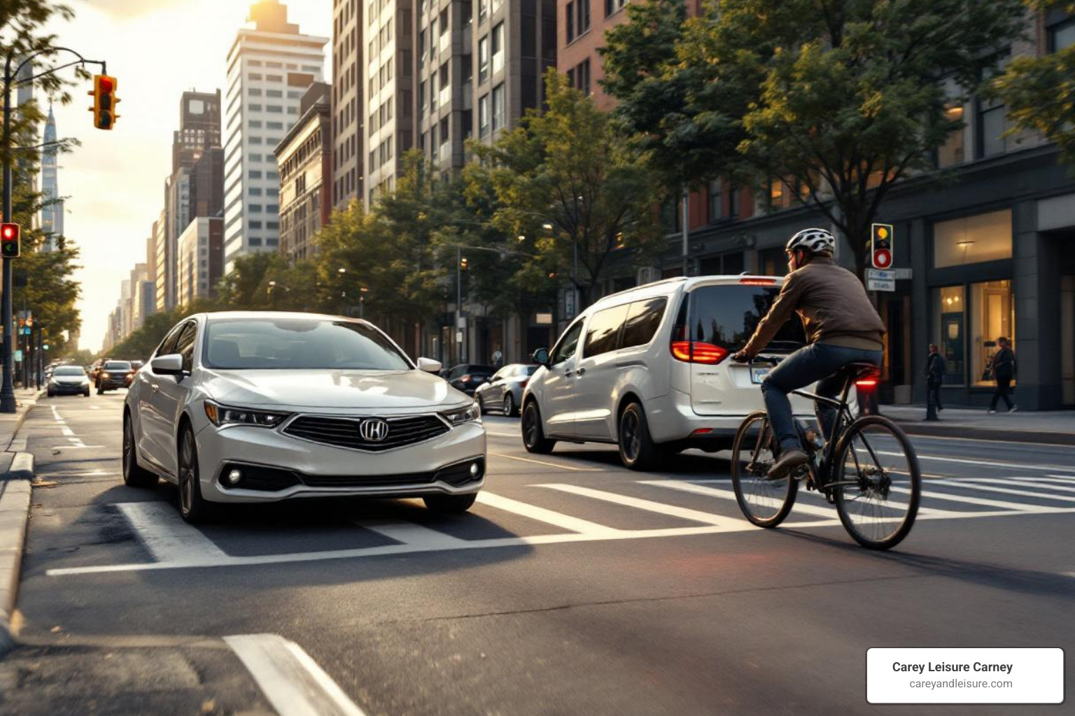 car turning in front of cyclist - Bicycle accident claims