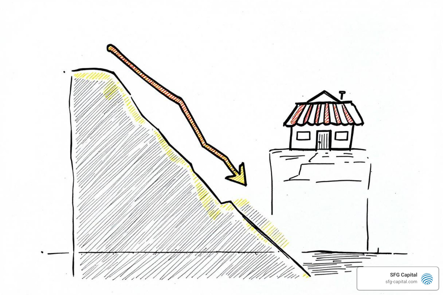 Flowchart detailing the ERC eligibility criteria based on gross receipts decline or government-mandated operational suspension - erc loan forgiveness