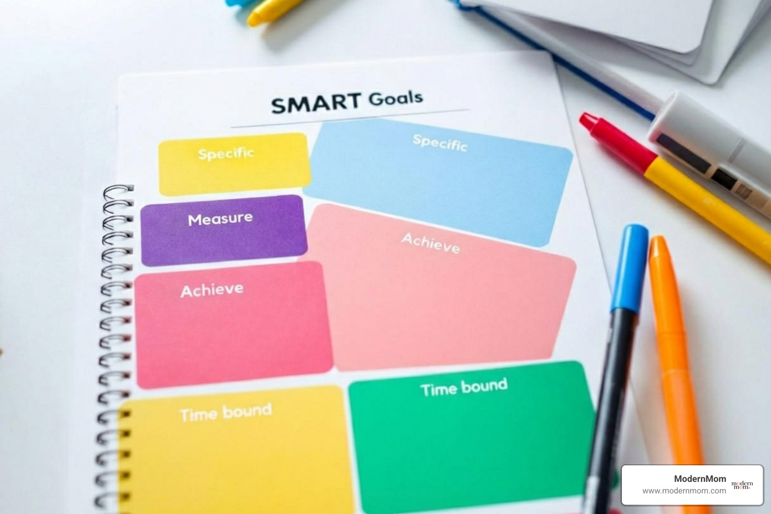 colorful smart goals worksheet - Goal Setting colorful smart goals worksheet - Goal Setting