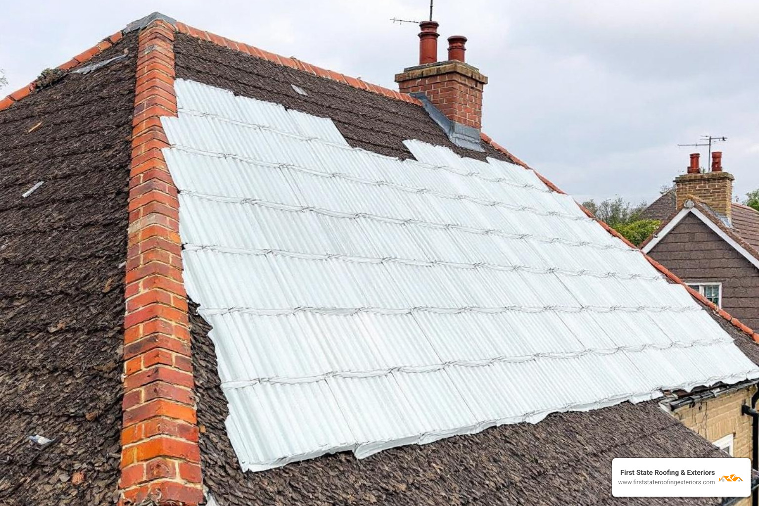 an itemized roofing estimate or quote - residential roof replacement