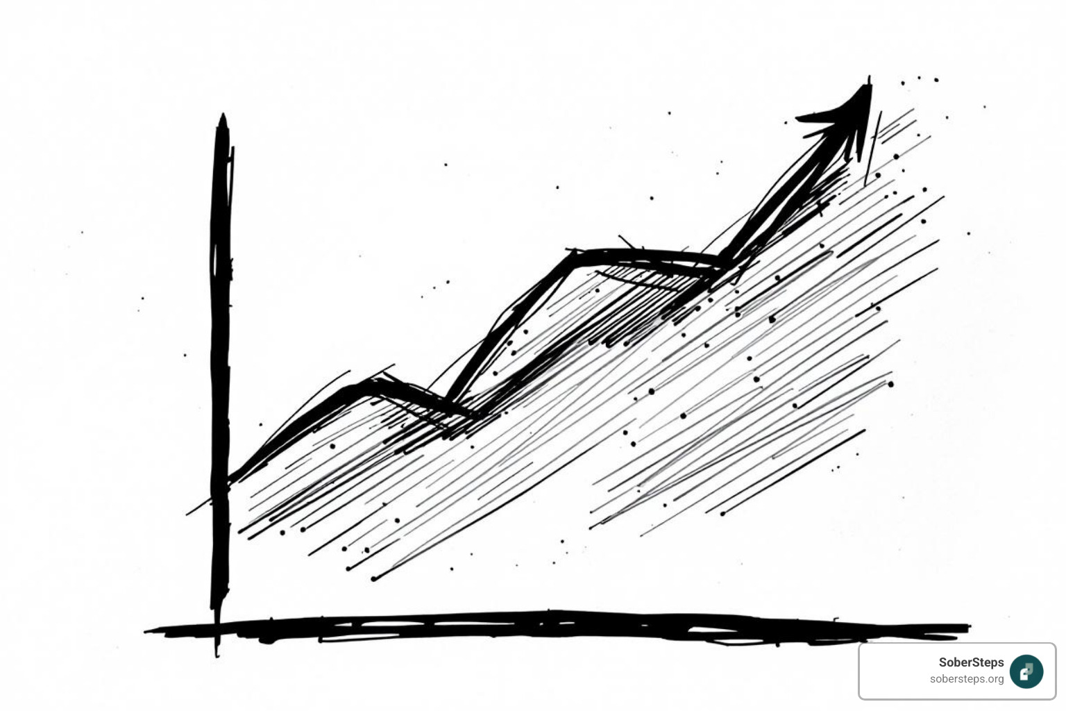 A graph illustrating the increasing THC potency in marijuana over several decades, showing a steep upward trend - marijuana treatment options A graph illustrating the increasing THC potency in marijuana over several decades, showing a steep upward trend - marijuana treatment options