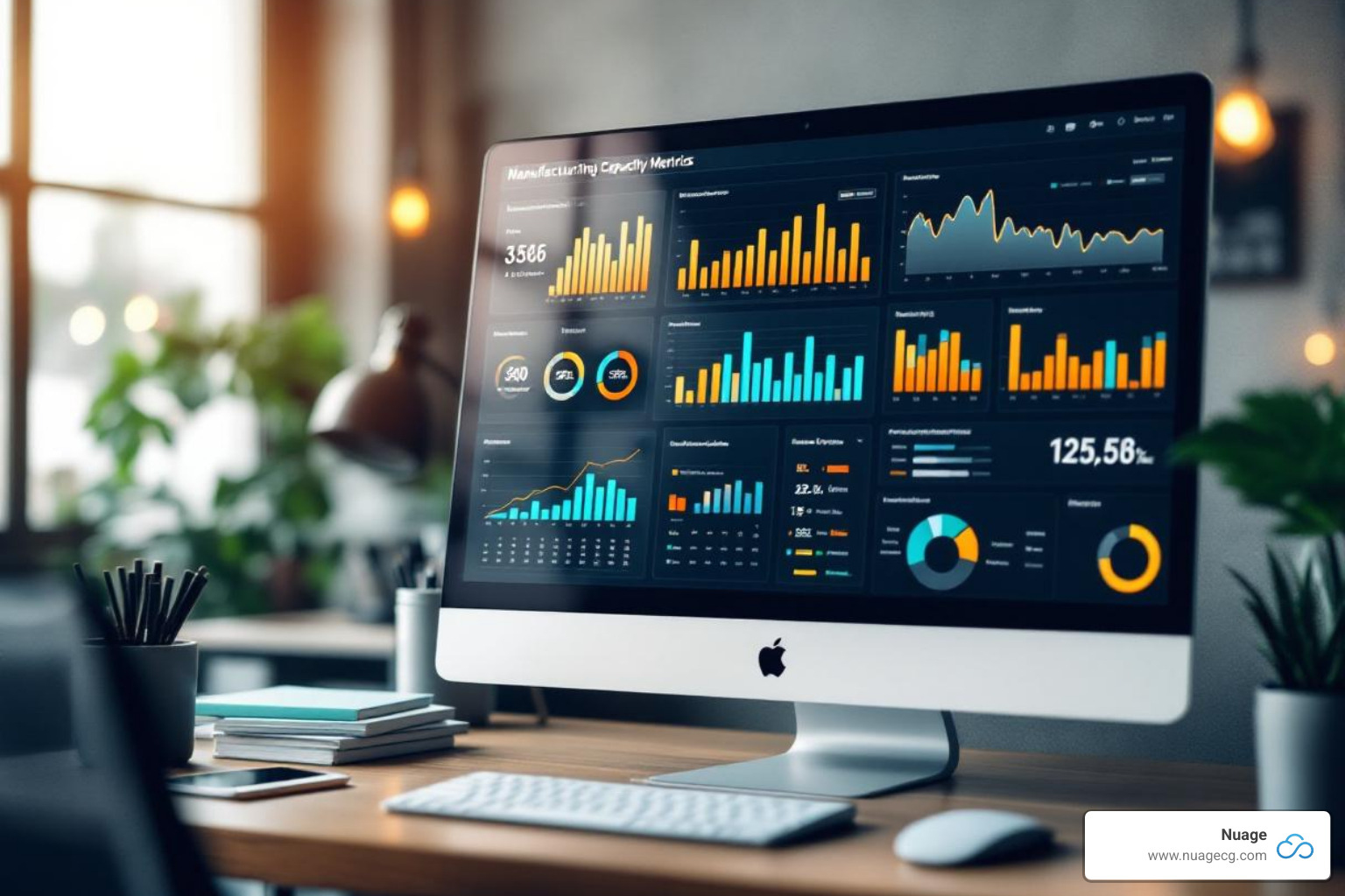 NetSuite dashboard showing capacity metrics - netsuite capacity planning