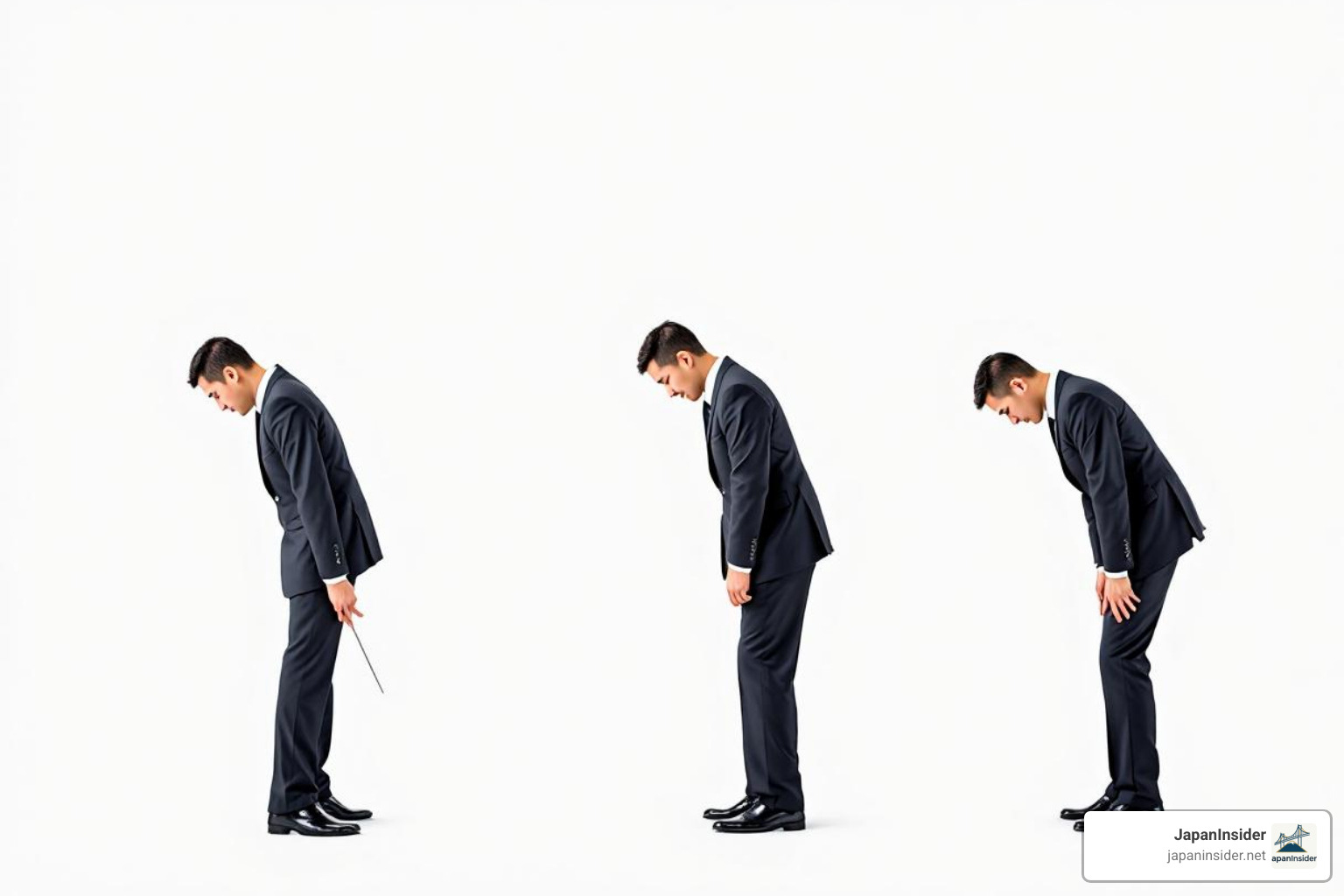 Types of Japanese bows - Japan business language