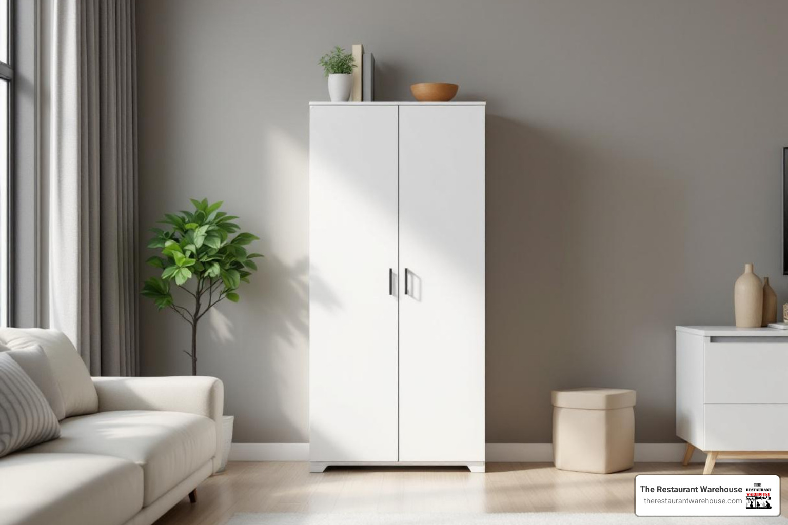 12 inch deep tall cabinet