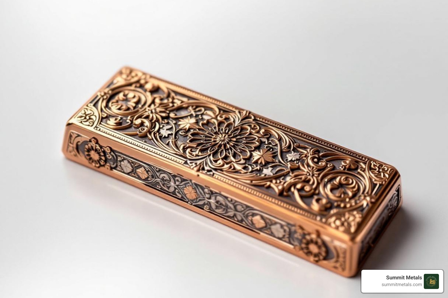 detailed collectible copper bar - 999 copper bar price