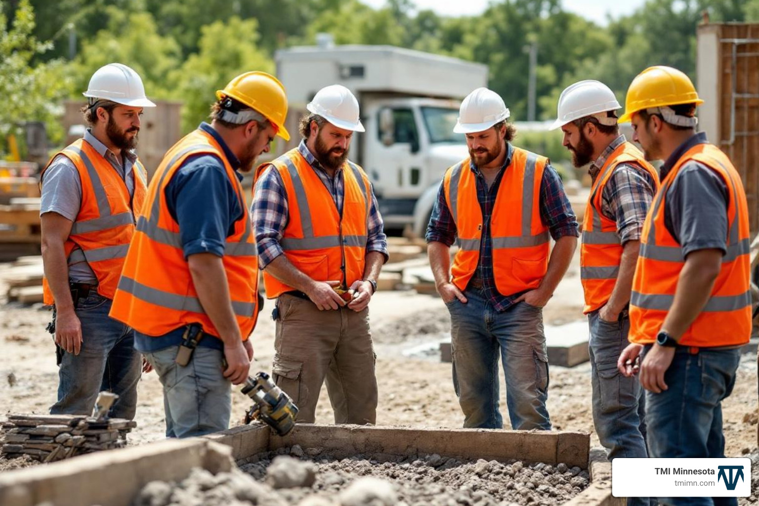 contractor training session - certified hardscape installer