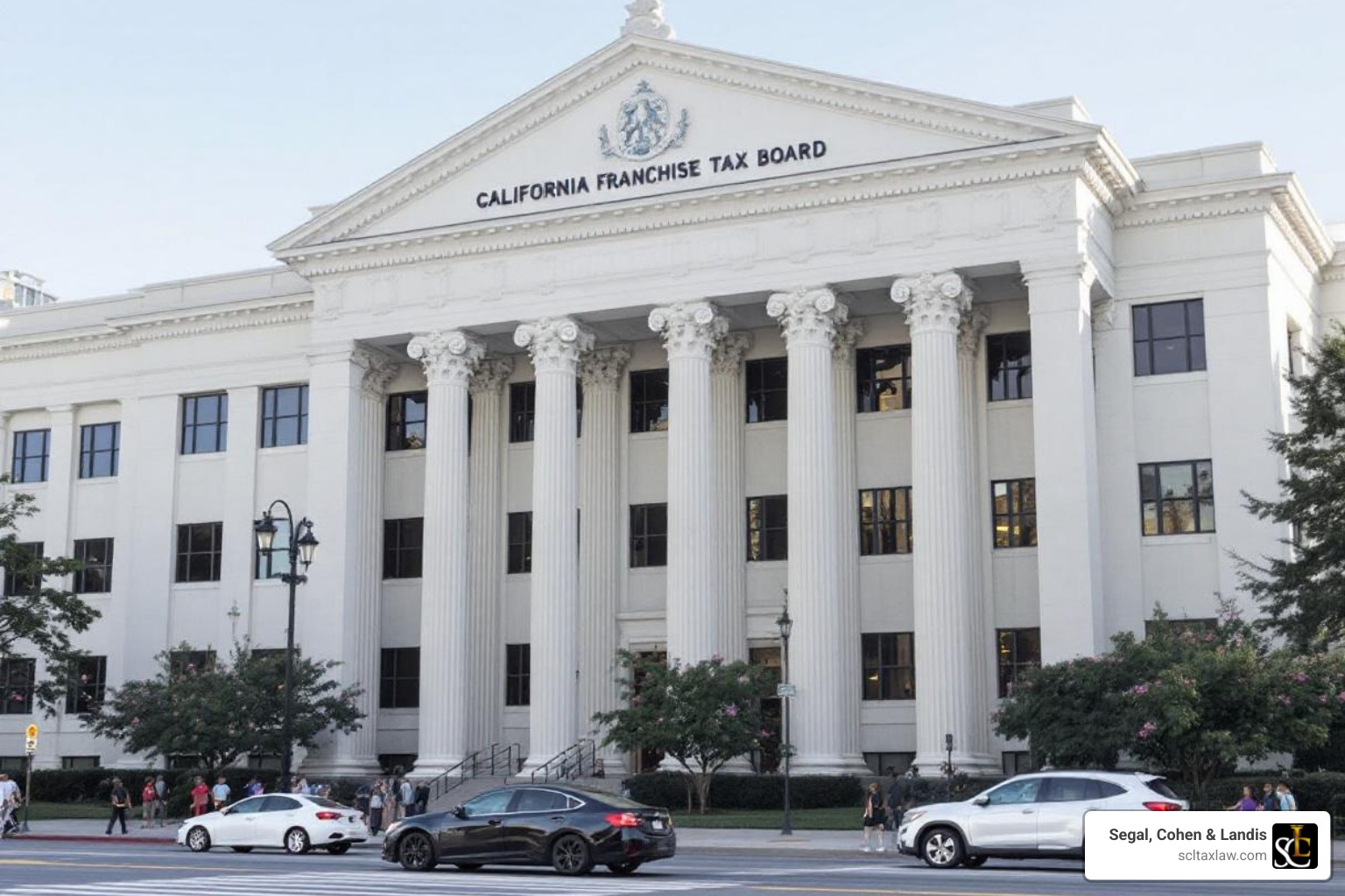 A close-up image of a redacted FTB notice letter, emphasizing the importance of official correspondence - California Franchise Tax Board