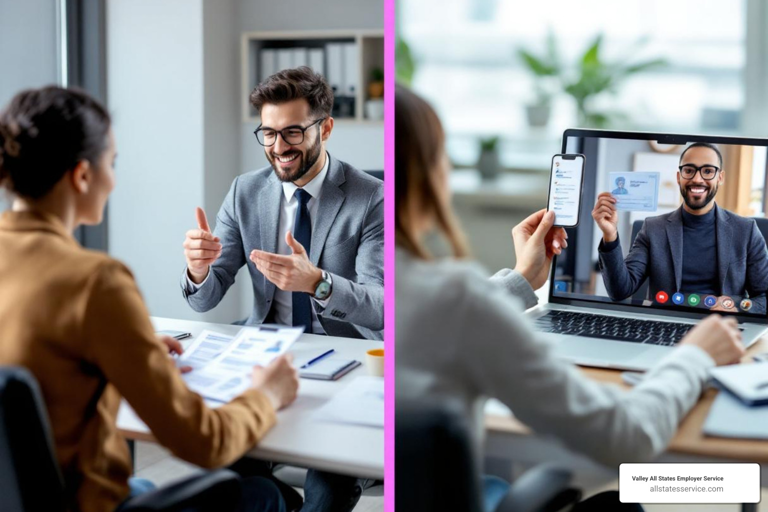 in-person vs video call - i 9 verification process for remote employees