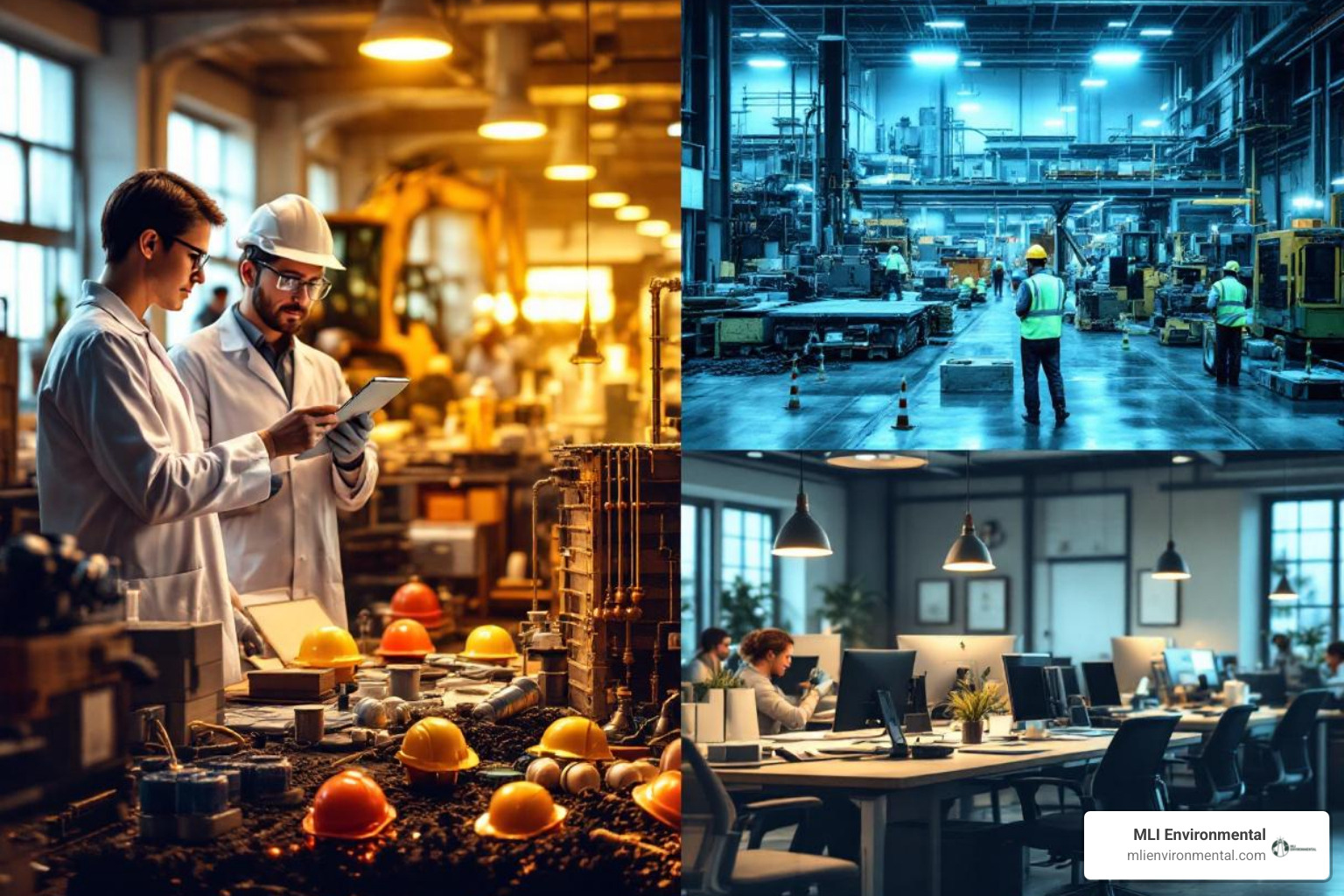 different work environments requiring different audit types: laboratory, factory floor, construction site, office building - ehs audits different work environments requiring different audit types: laboratory, factory floor, construction site, office building - ehs audits