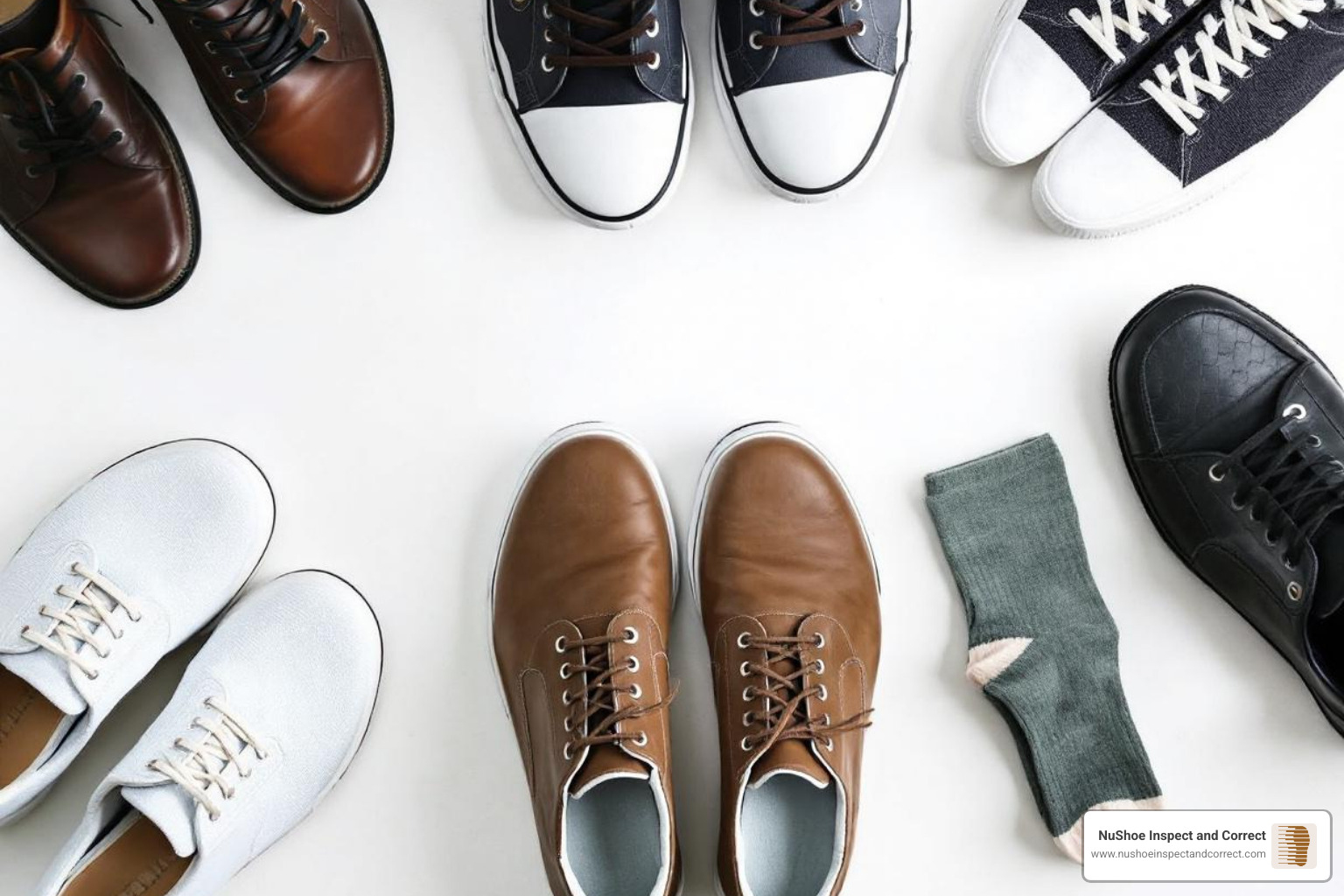 various shoes and socks laid out, emphasizing breathable materials - how do you get rid of smelly feet and shoes various shoes and socks laid out, emphasizing breathable materials - how do you get rid of smelly feet and shoes