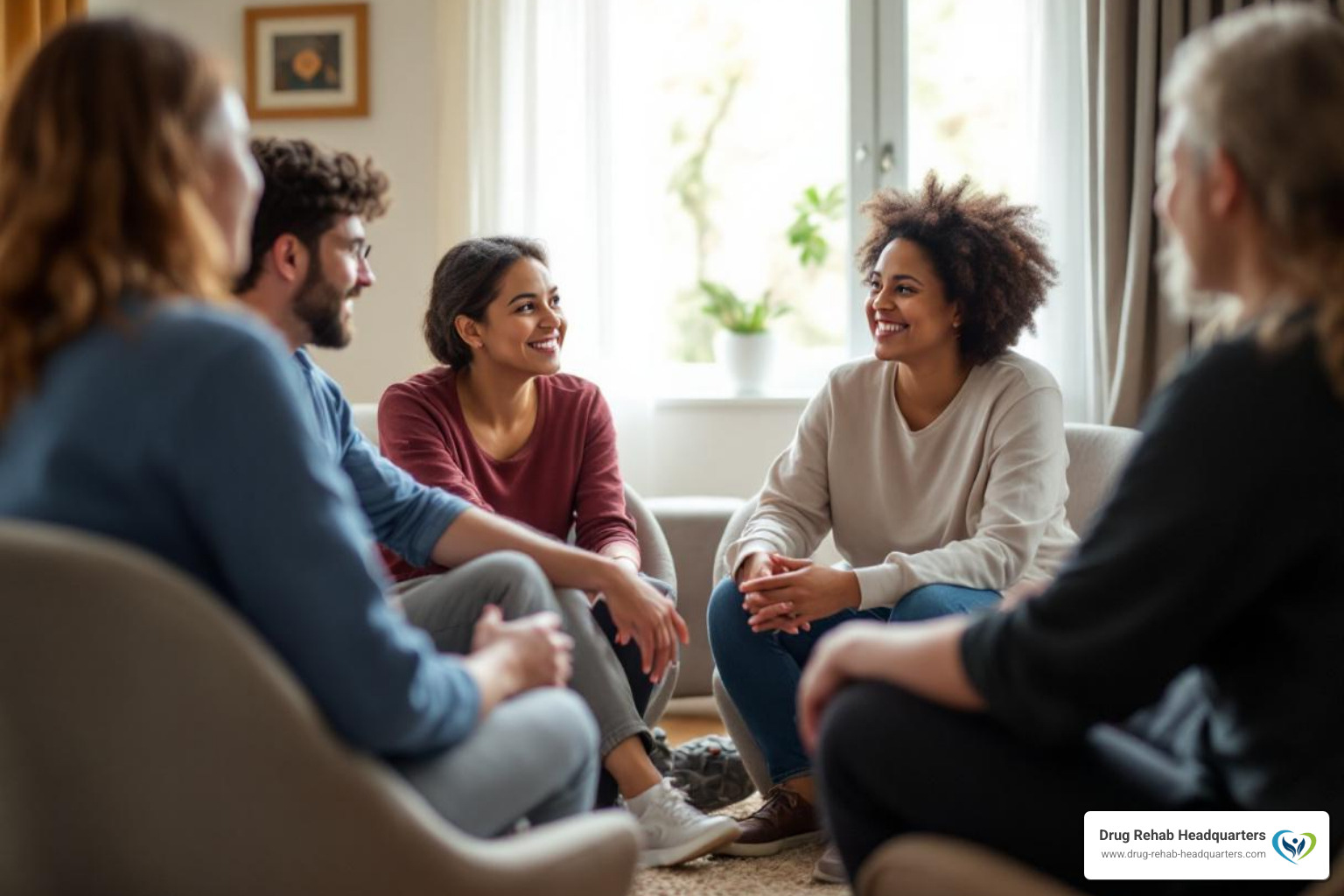 a compassionate group therapy session - community medical center outpatient