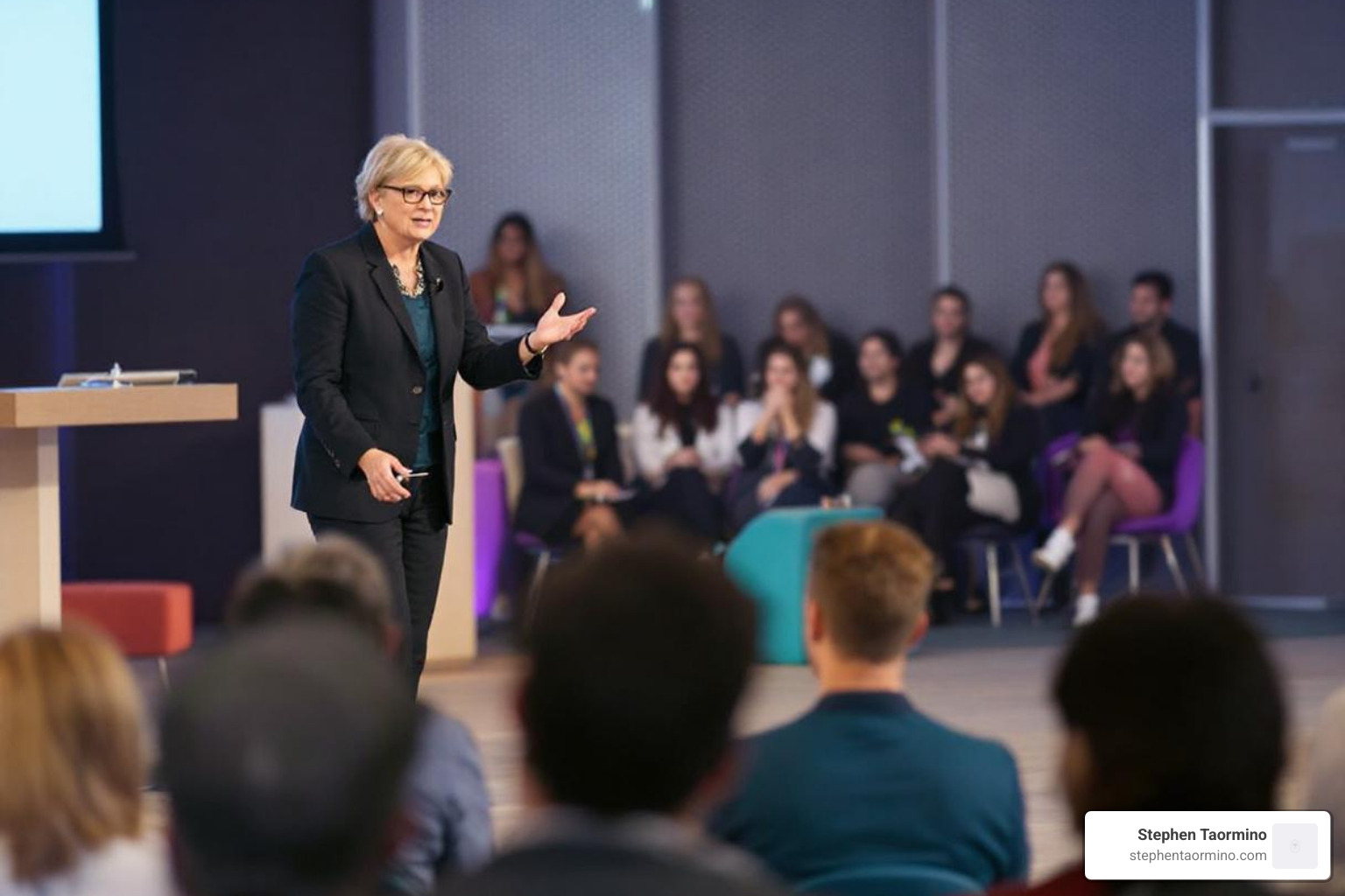 blueprint or a strategic plan on a whiteboard - Executive public speaking